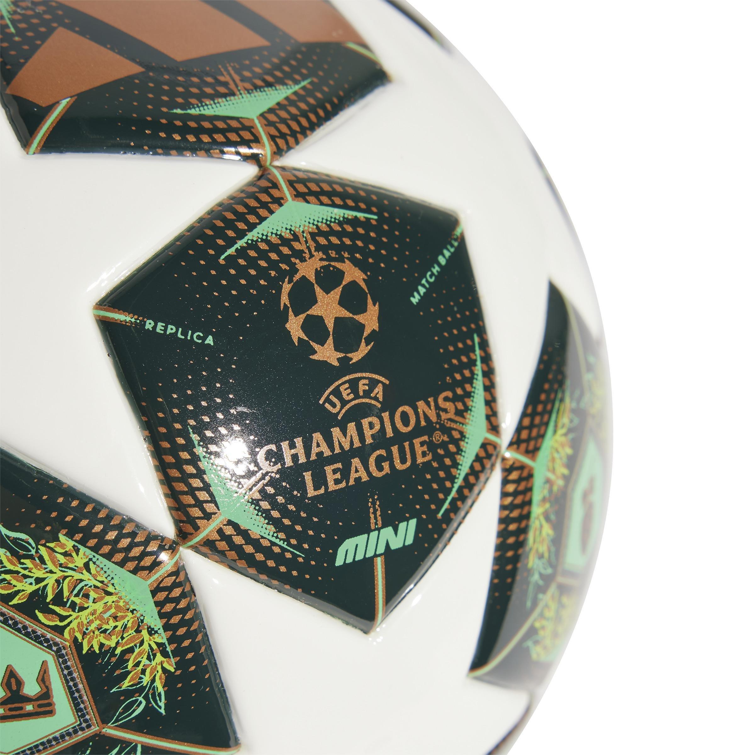 Unisex UCL 24/25 Knockout Stages Mini Ball, White, A701_ONE, large image number 3