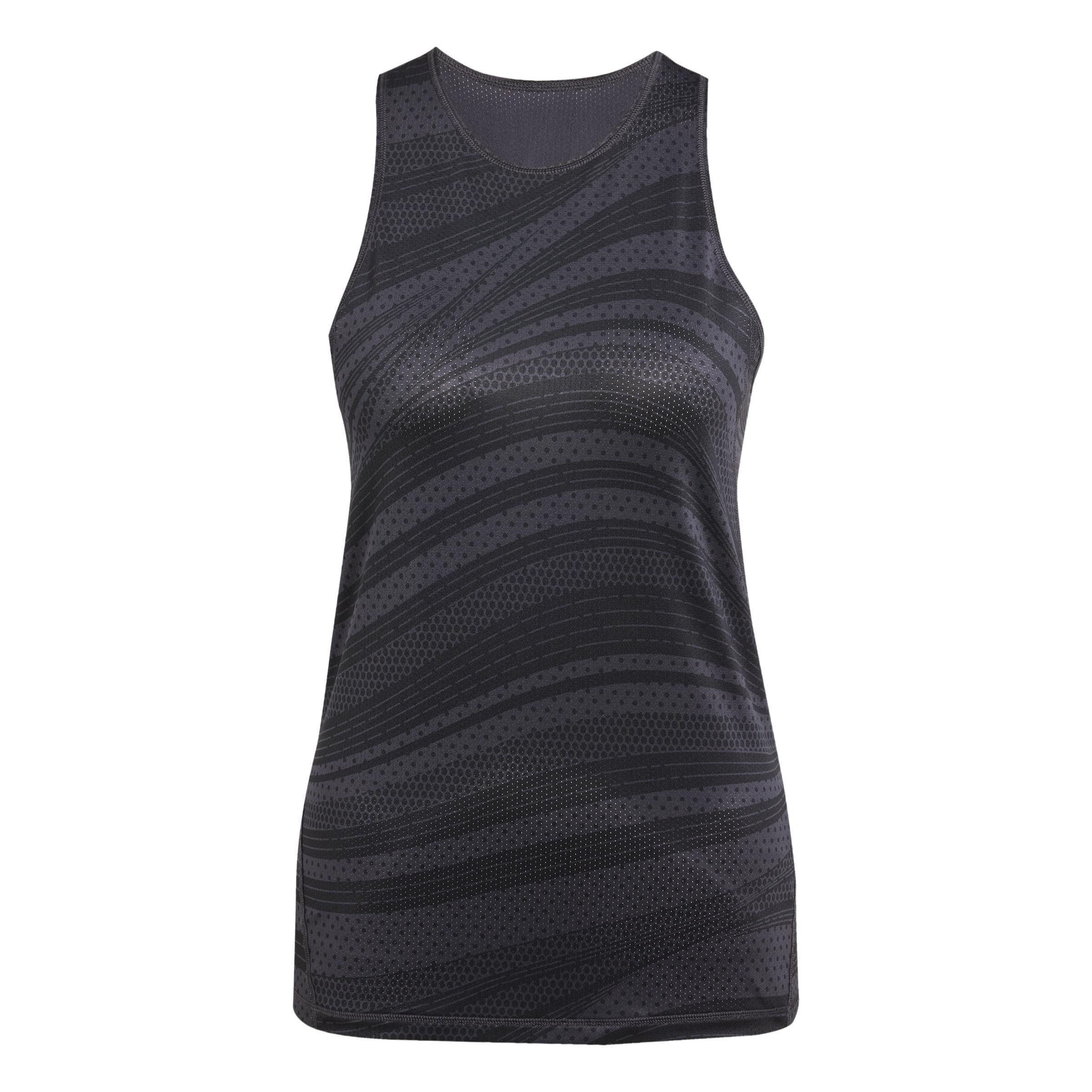 Club Tennis Climacool Graphic Tank Top, Grey, A701_ONE, large image number 0