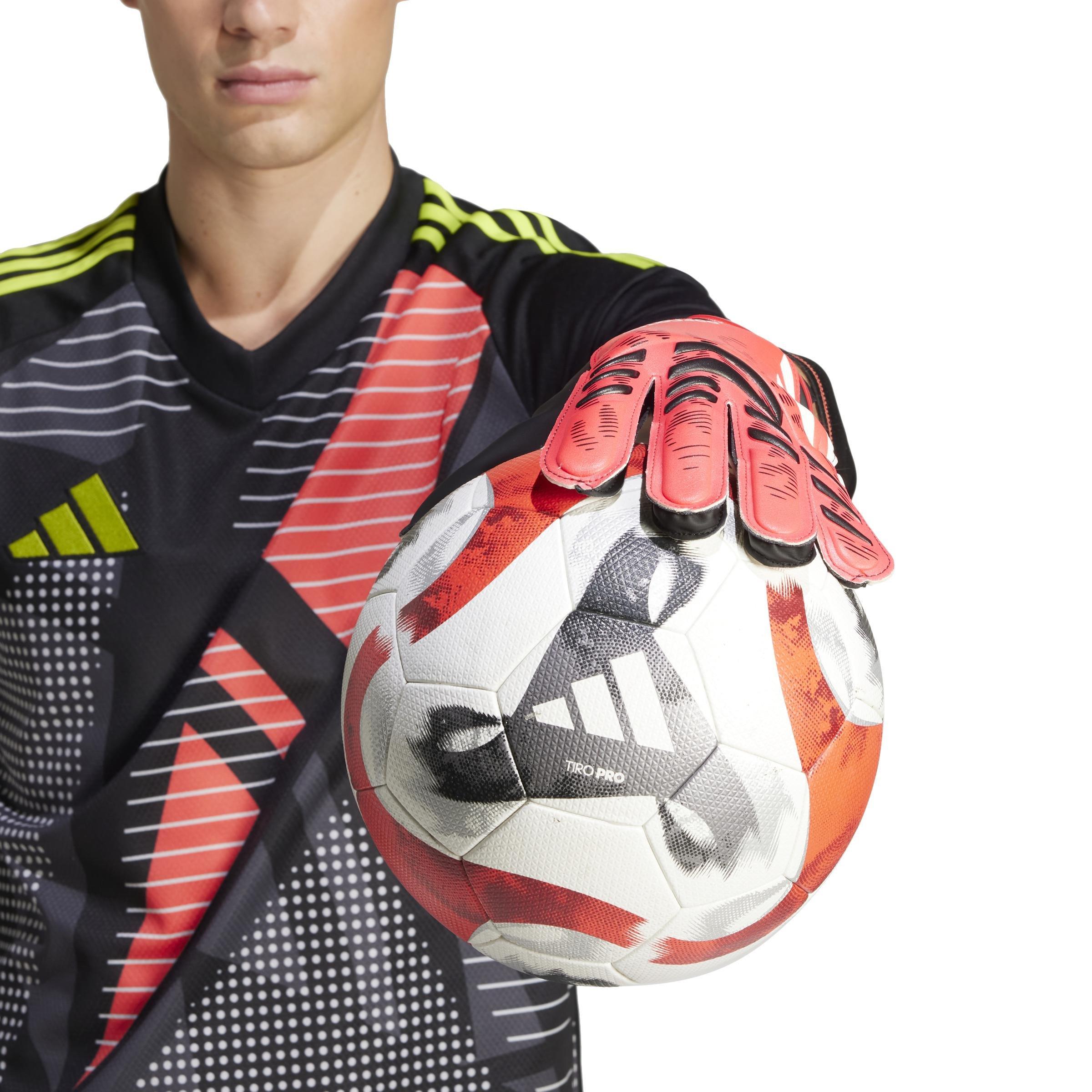 Unisex Predator Training Goalkeeper Gloves, Black, , large image number 3
