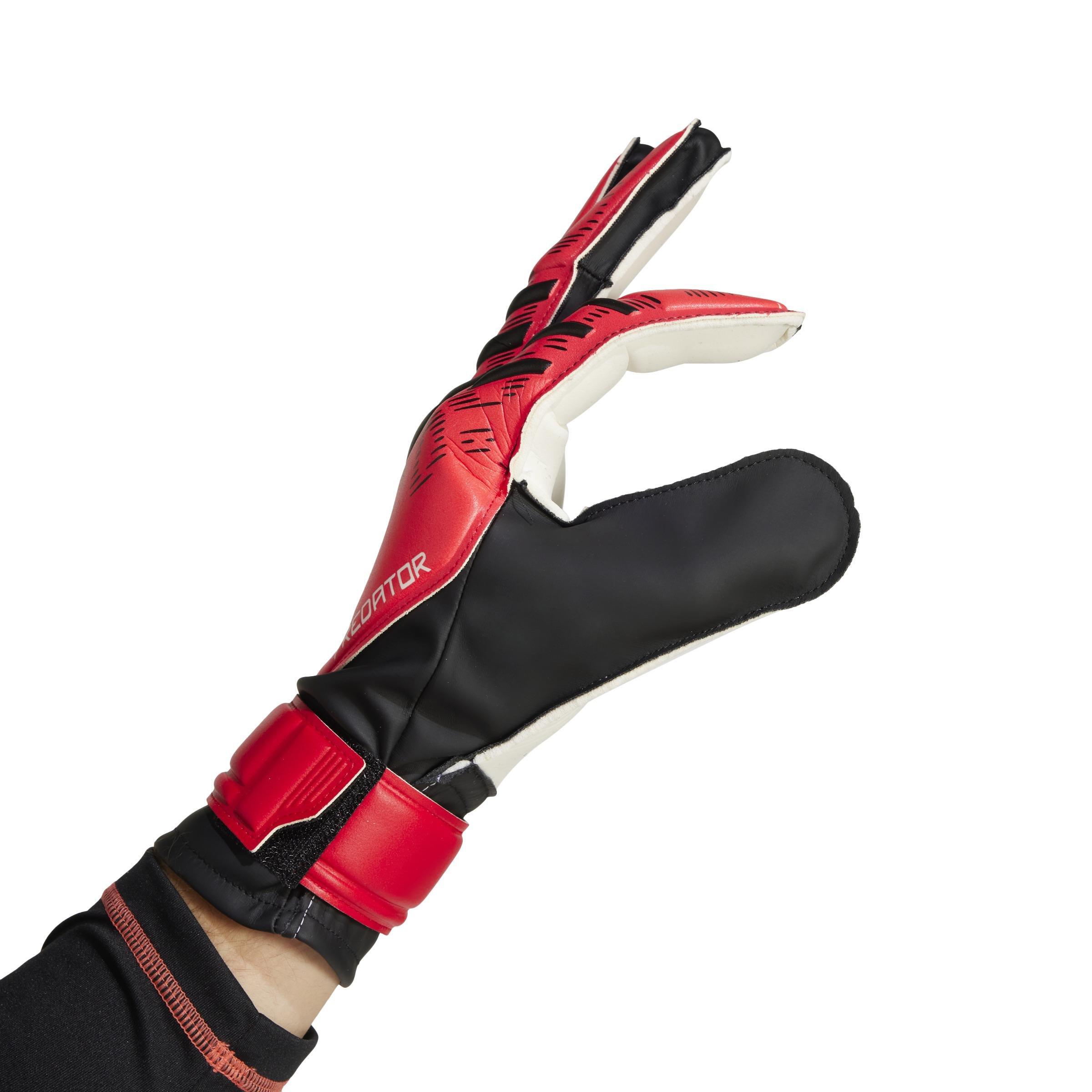 Unisex Predator Training Goalkeeper Gloves, Black, , large image number 4