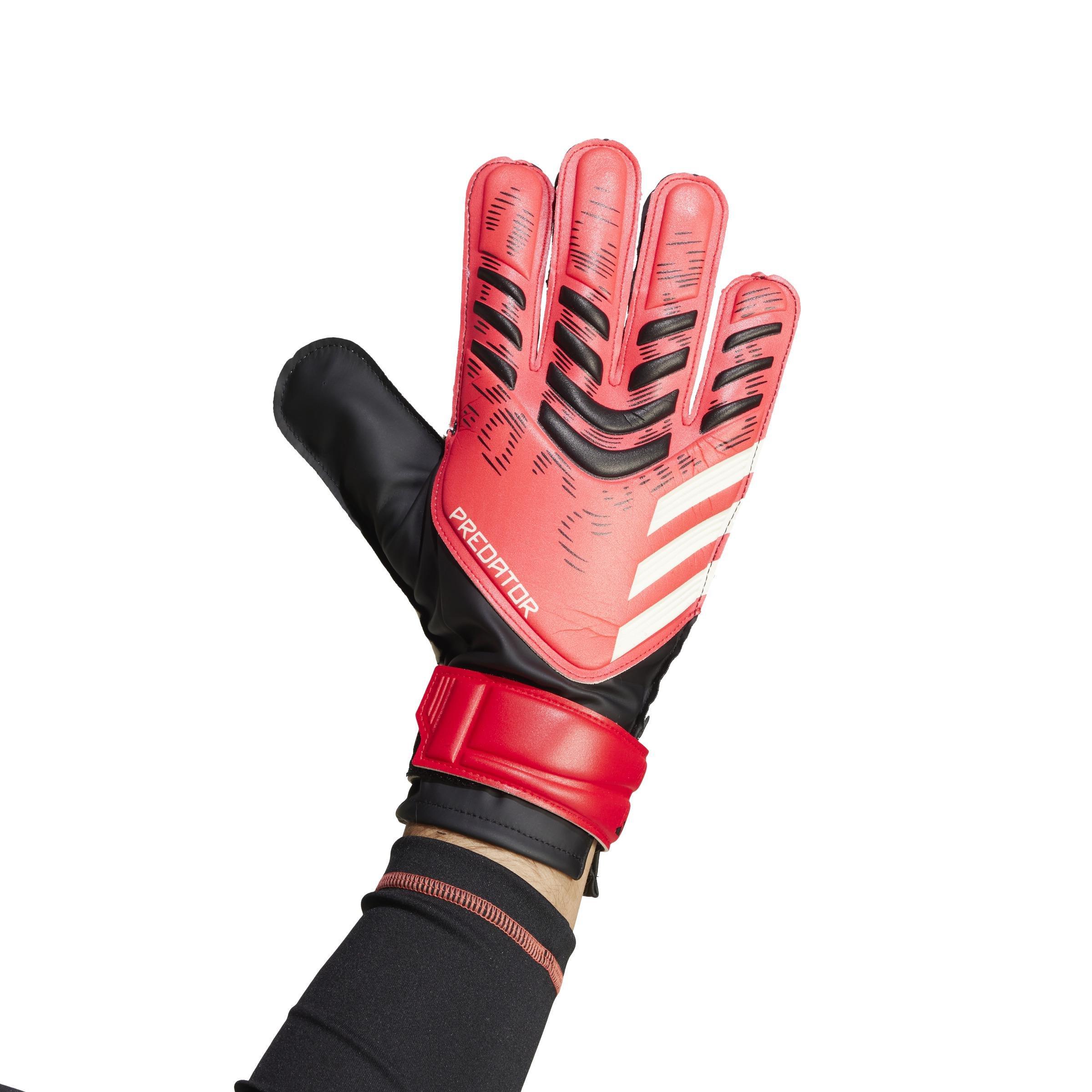 Unisex Predator Training Goalkeeper Gloves, Black, , large image number 7