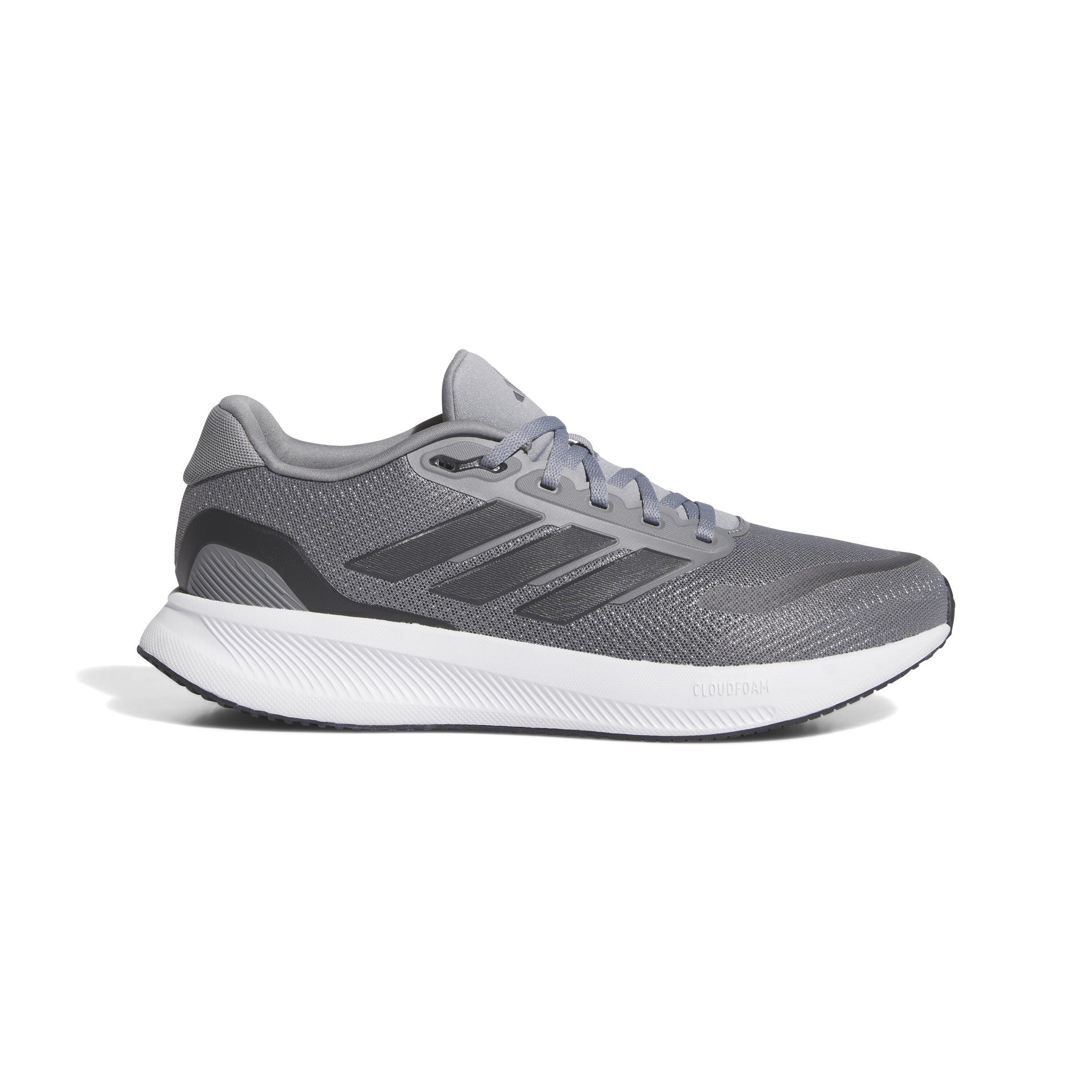 Runfalcon 5 Wide Running Shoes, Grey, A701_ONE, large image number 0