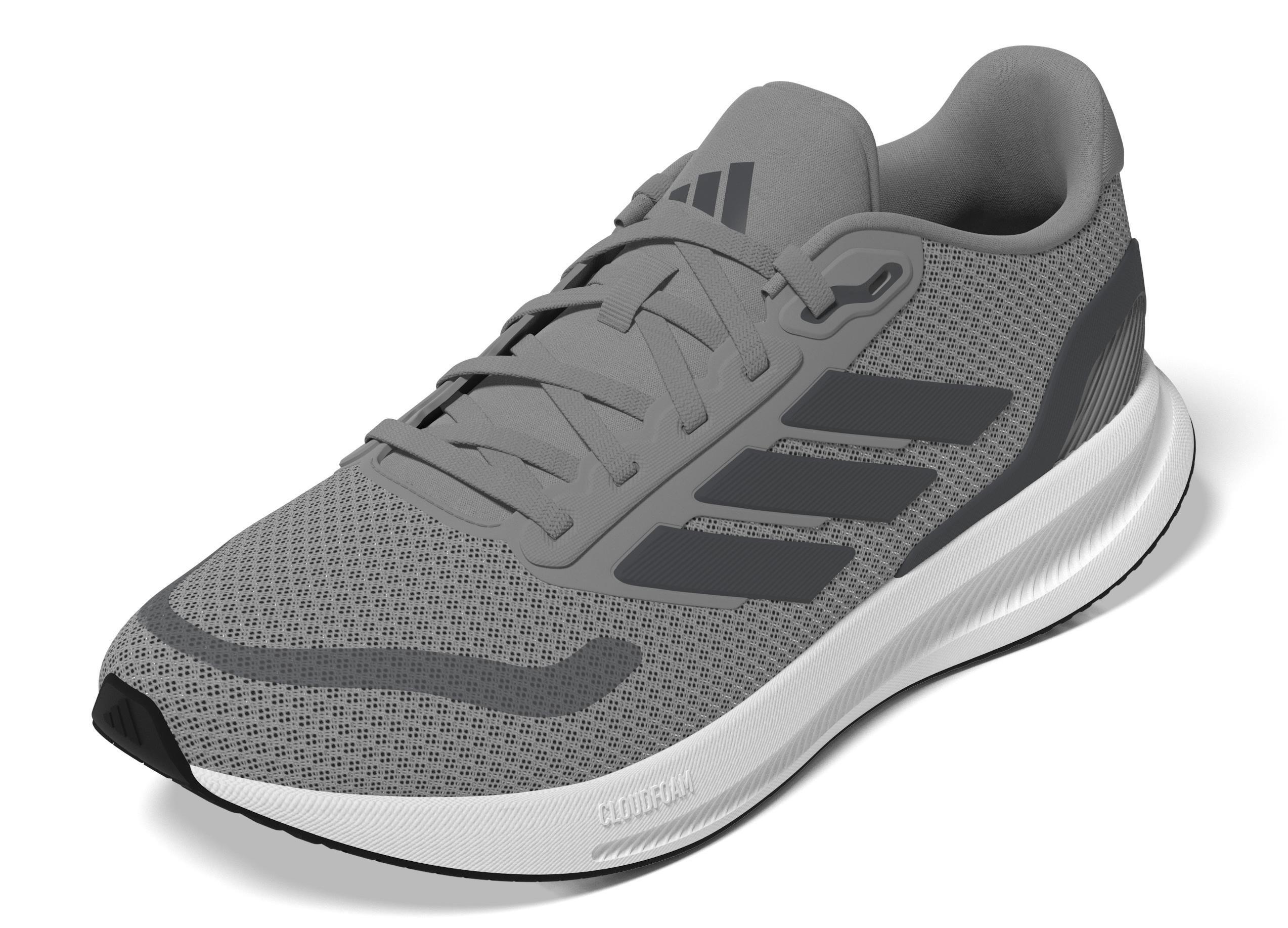 Runfalcon 5 Wide Running Shoes, Grey, A701_ONE, large image number 8