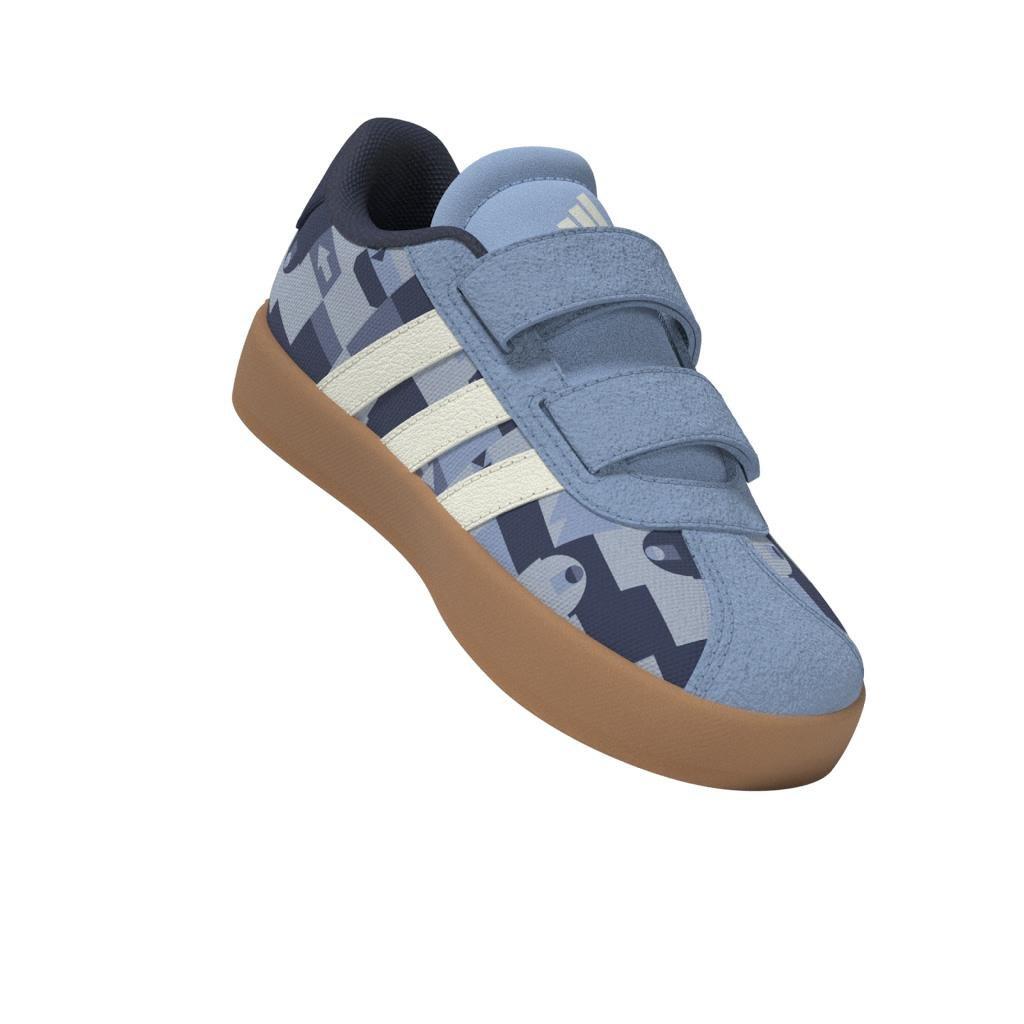 Unisex Kids adidas x Disney Mickey Mouse Vl Court Shoes, Blue, , large image number 8