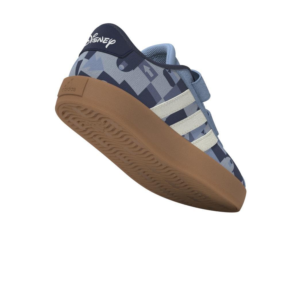 Unisex Kids adidas x Disney Mickey Mouse Vl Court Shoes, Blue, , large image number 9