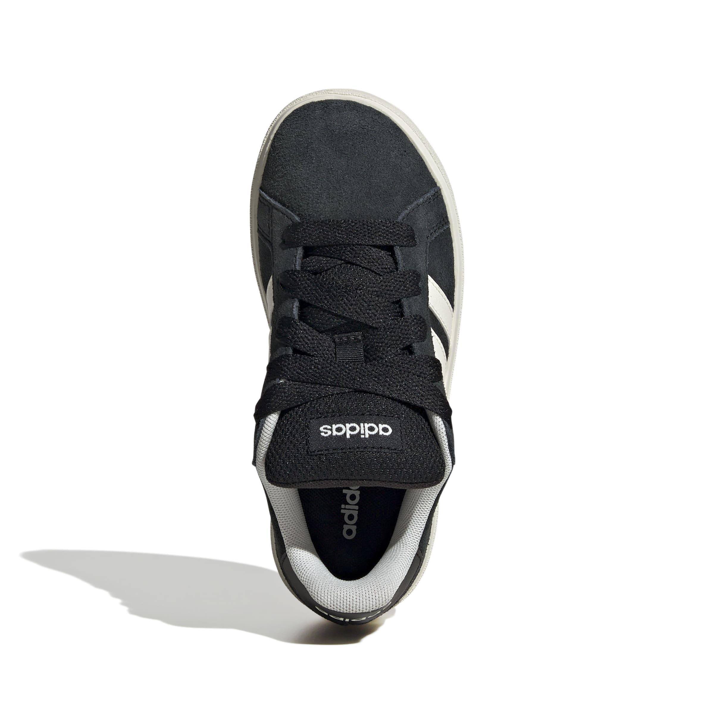Kids Unisex Grand Court 00s Shoes, Black, A701_ONE, large image number 1