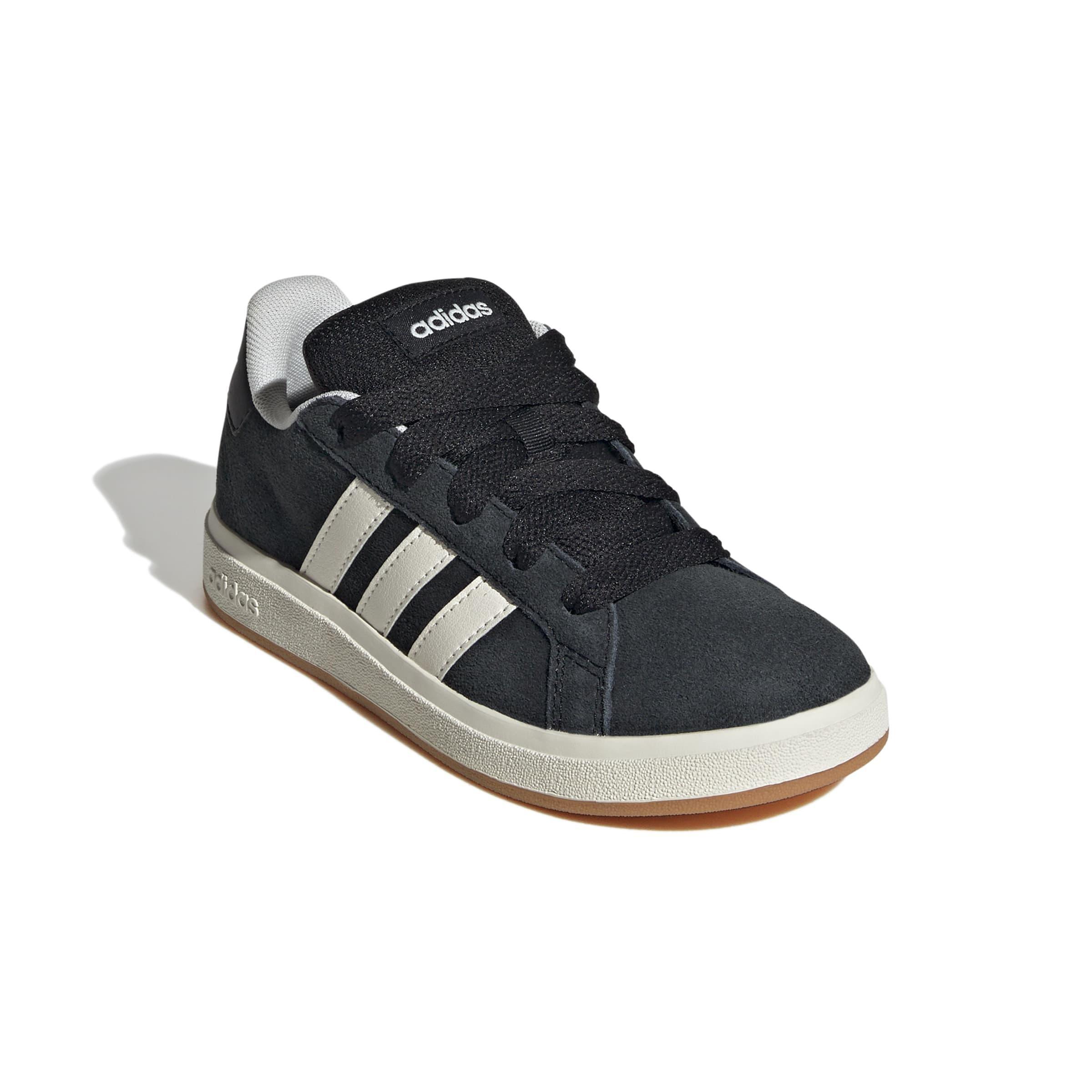Kids Unisex Grand Court 00s Shoes, Black, A701_ONE, large image number 2