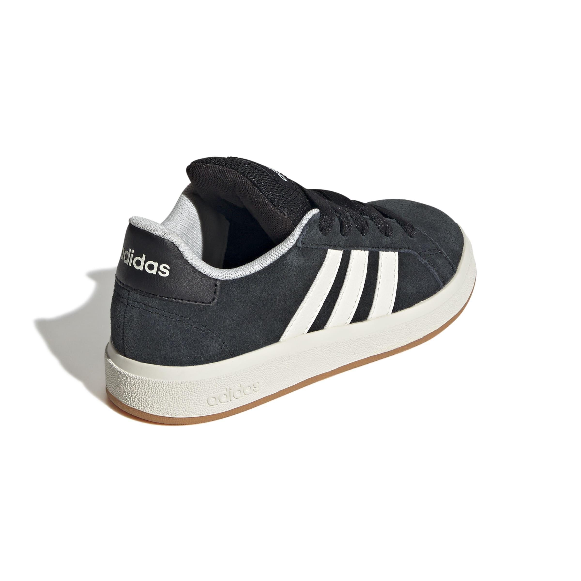 Kids Unisex Grand Court 00s Shoes, Black, A701_ONE, large image number 3