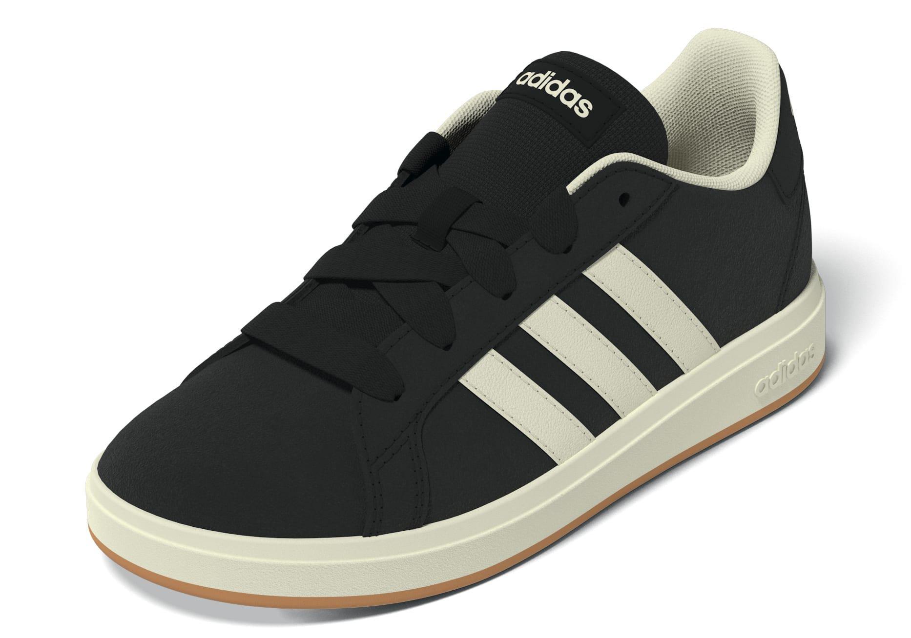 Kids Unisex Grand Court 00s Shoes, Black, A701_ONE, large image number 7