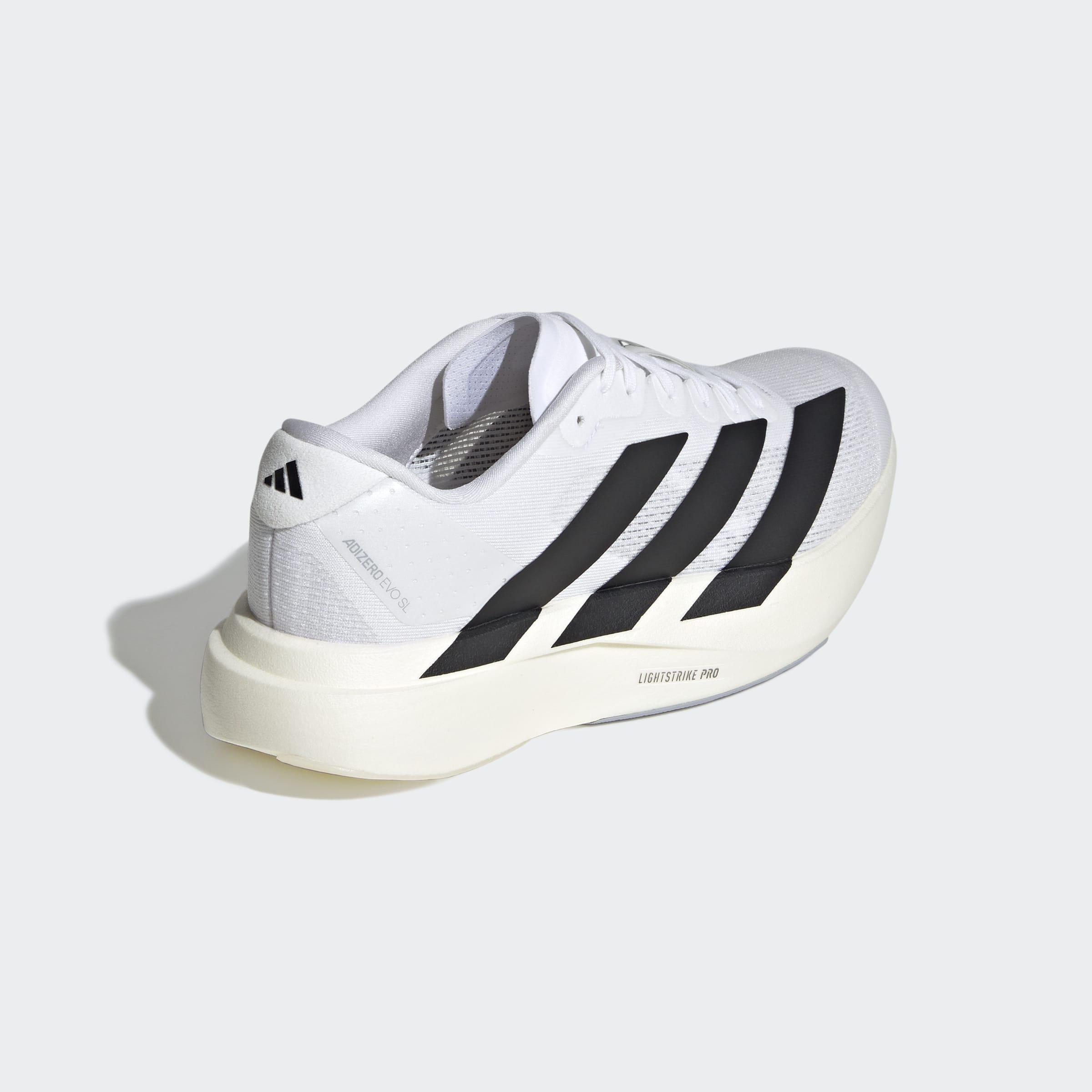 Adizero EVO SL Shoes, White, A701_ONE, medium