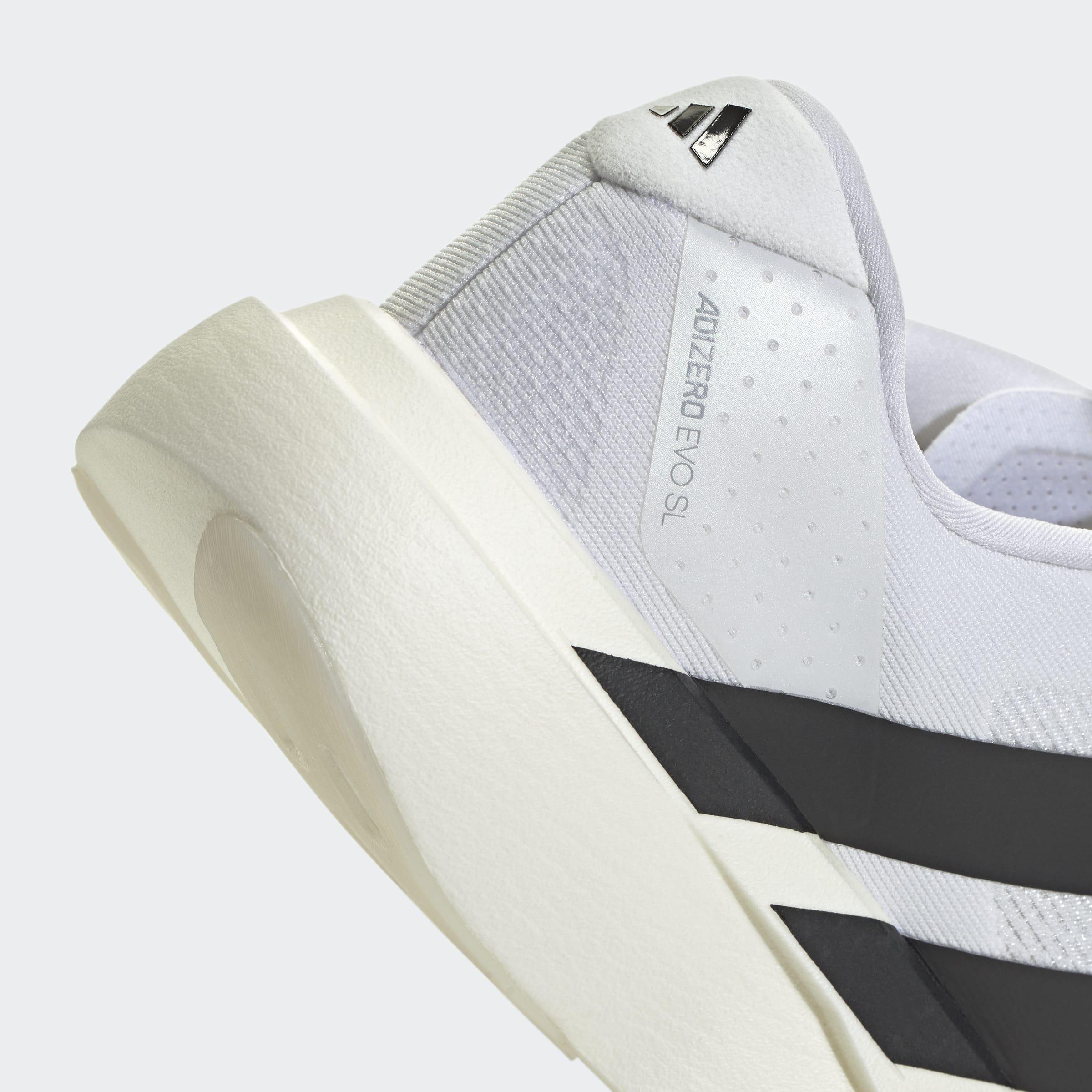 Adizero EVO SL Shoes, White, A701_ONE, large image number 5