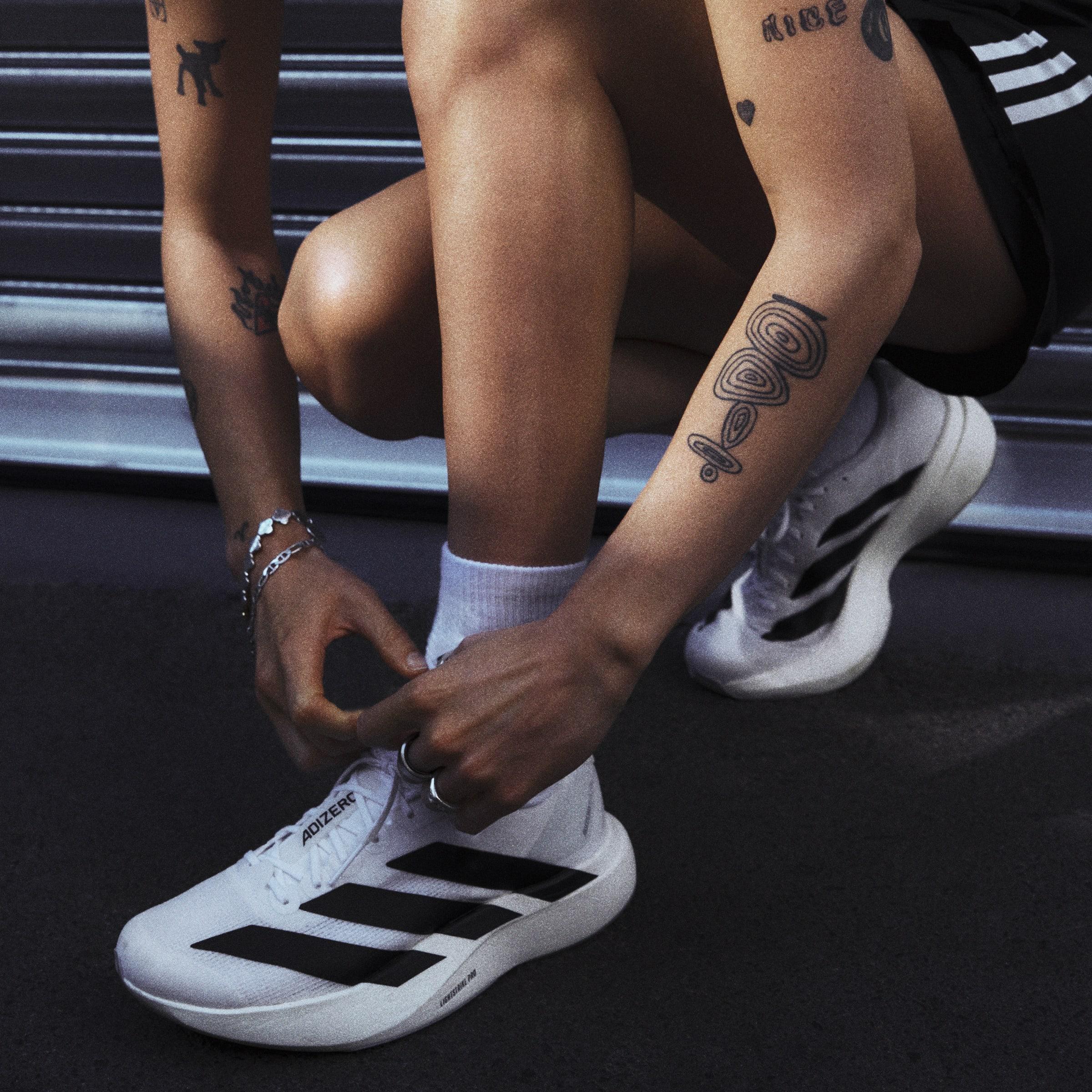Adizero EVO SL Shoes, White, A701_ONE, large image number 6