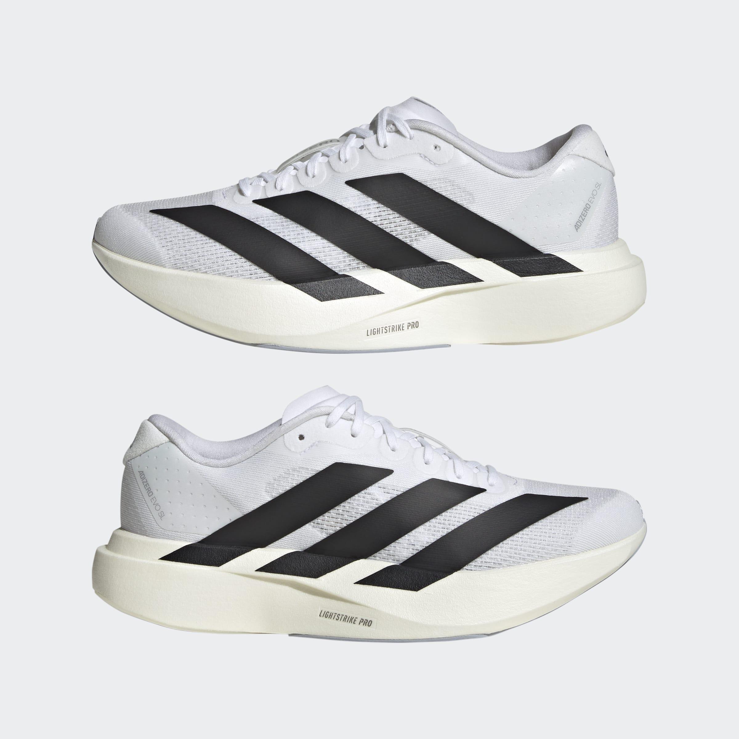 Adizero EVO SL Shoes, White, A701_ONE, large image number 11