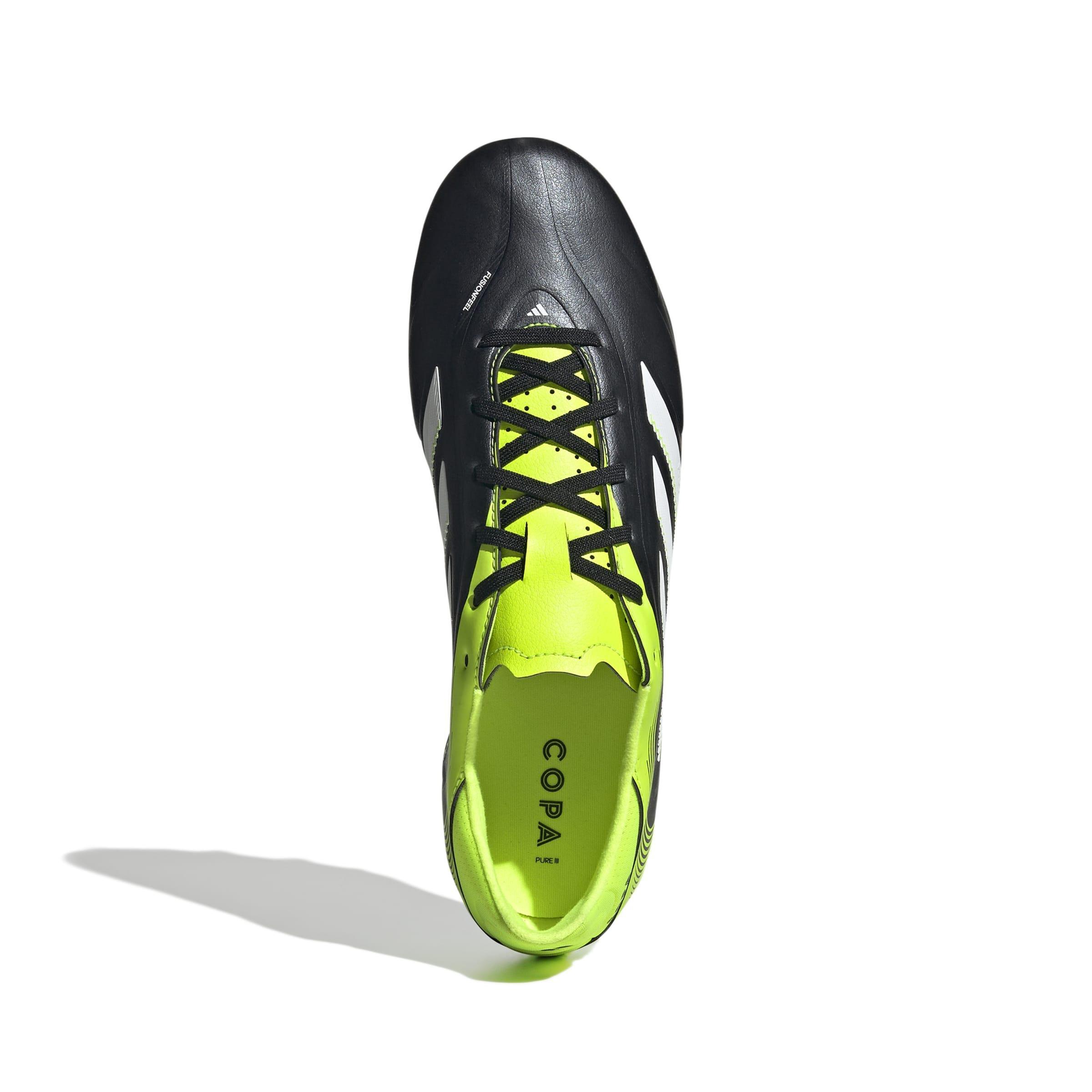 Unisex Copa Pure 3 League Firm/Multi-Ground Boots, Black, A701_ONE, medium