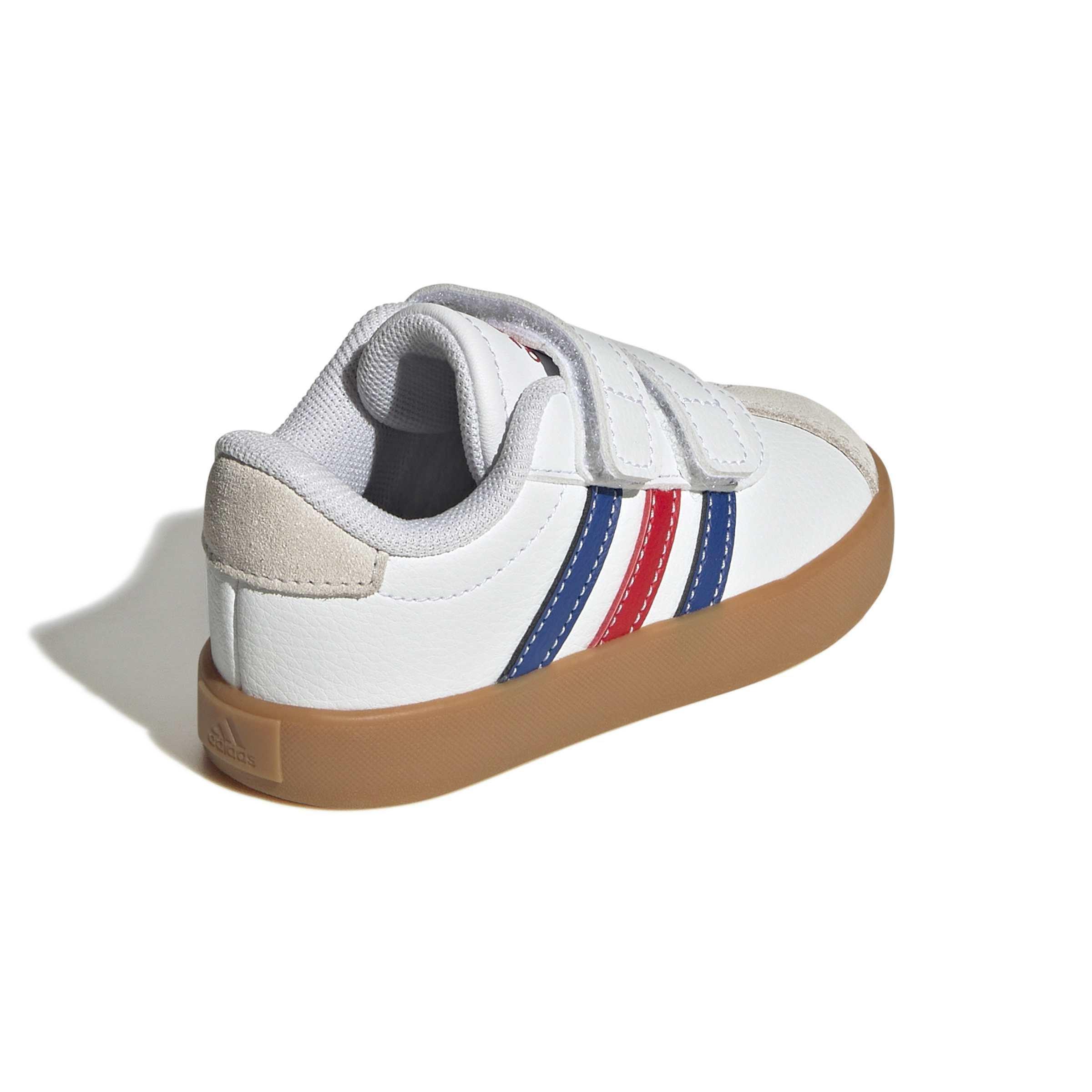 Kids Unisex VL Court 3.0 Shoes, White, A701_ONE, large image number 3