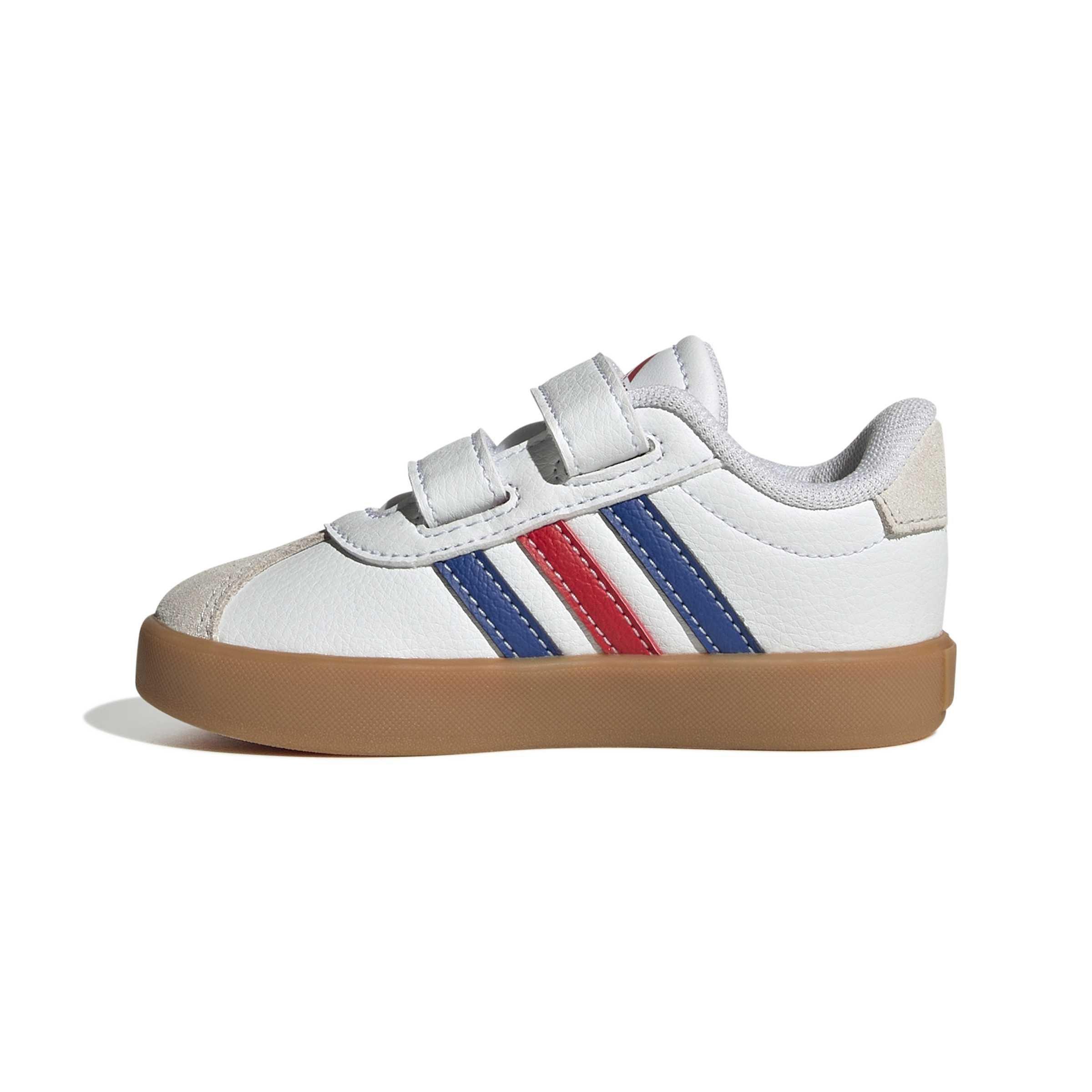 Kids Unisex VL Court 3.0 Shoes, White, A701_ONE, large image number 6