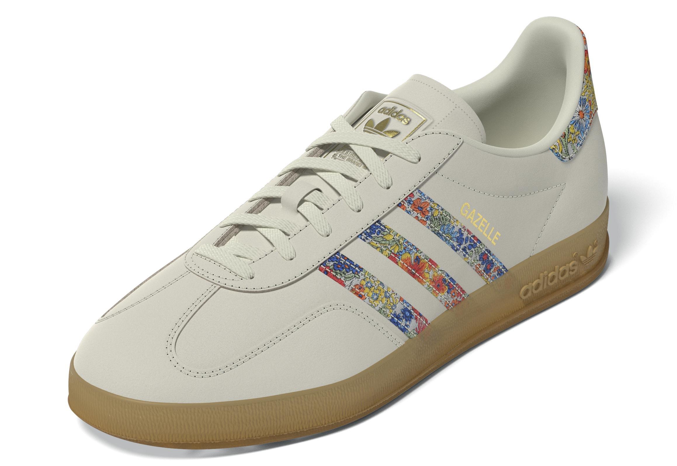Gazelle Indoor x Liberty London Shoes, White, , large image number 9