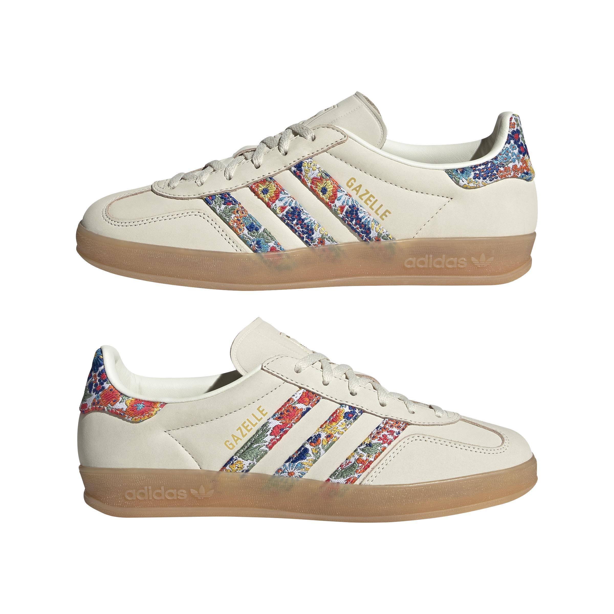 Gazelle Indoor x Liberty London Shoes, White, , large image number 12