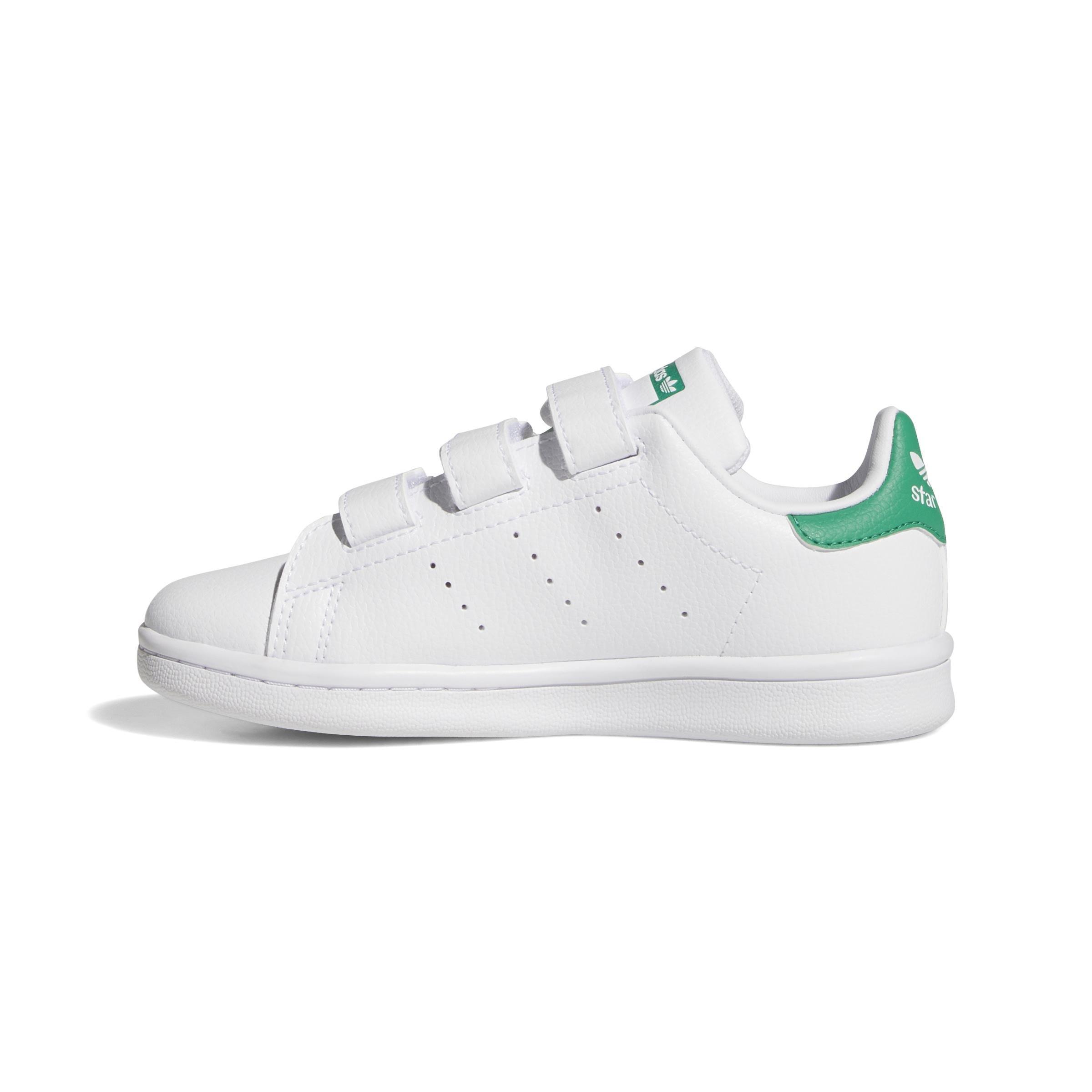 Unisex Kids adidas Disney Stan Smith Comfort Closure Shoes, White, , large image number 6
