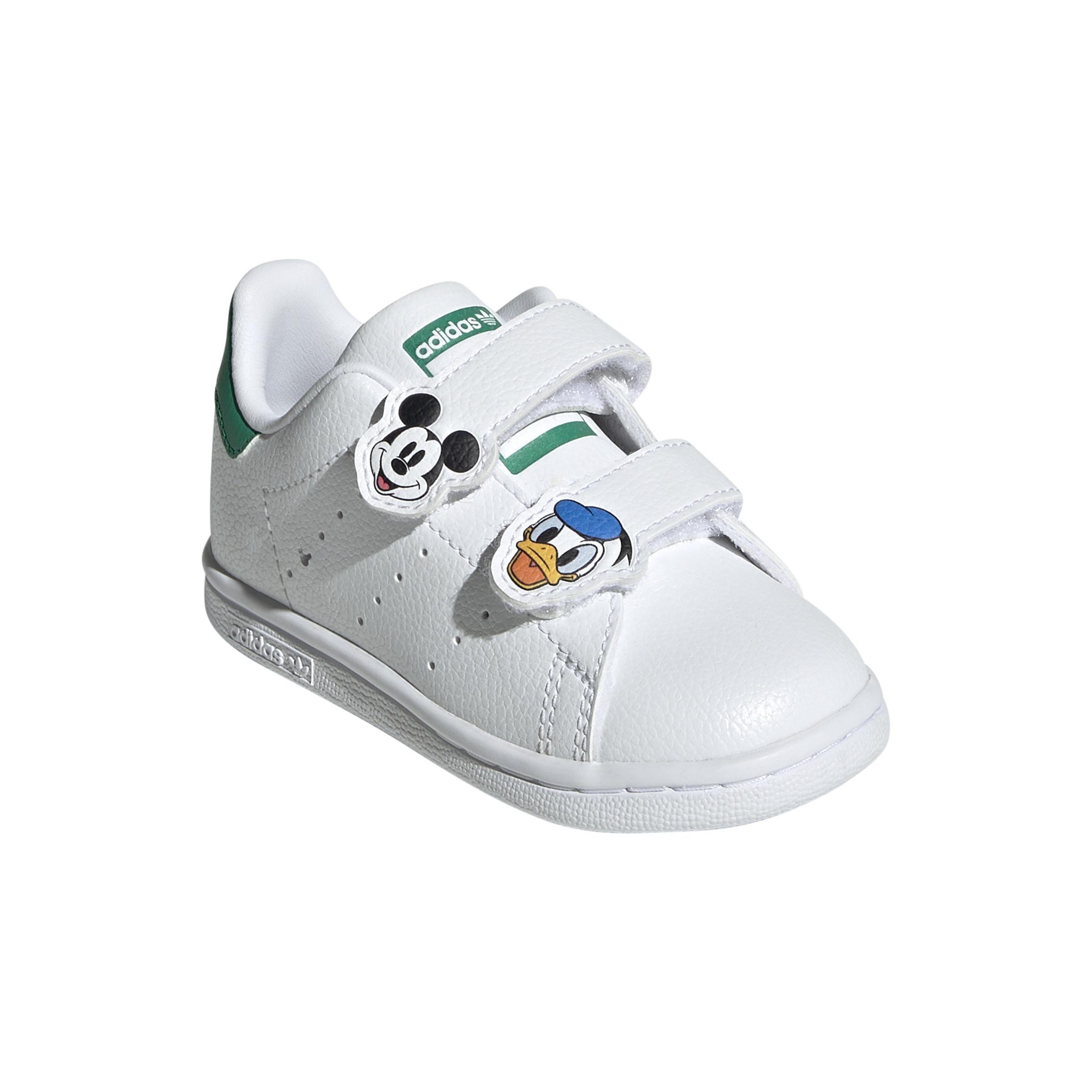 Unisex Kids STAN SMITH COMFORT CLOSURE X DISNEY PIXAR SHOES, White, A701_ONE, large image number 2