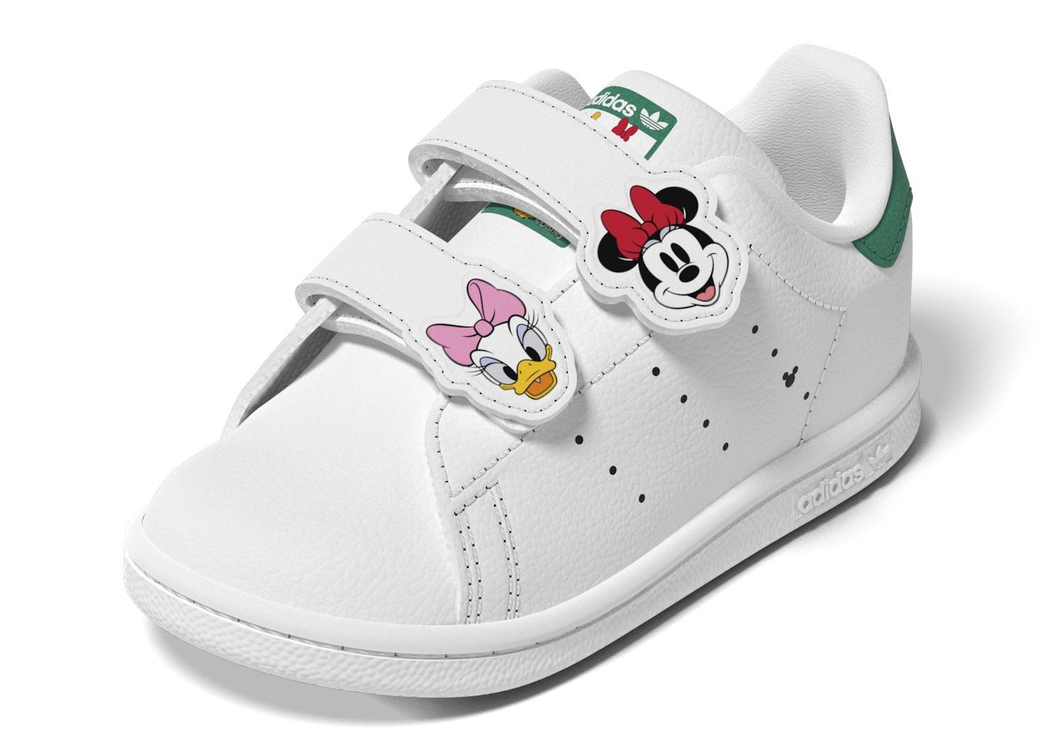 Unisex Kids STAN SMITH COMFORT CLOSURE X DISNEY PIXAR SHOES, White, A701_ONE, large image number 6