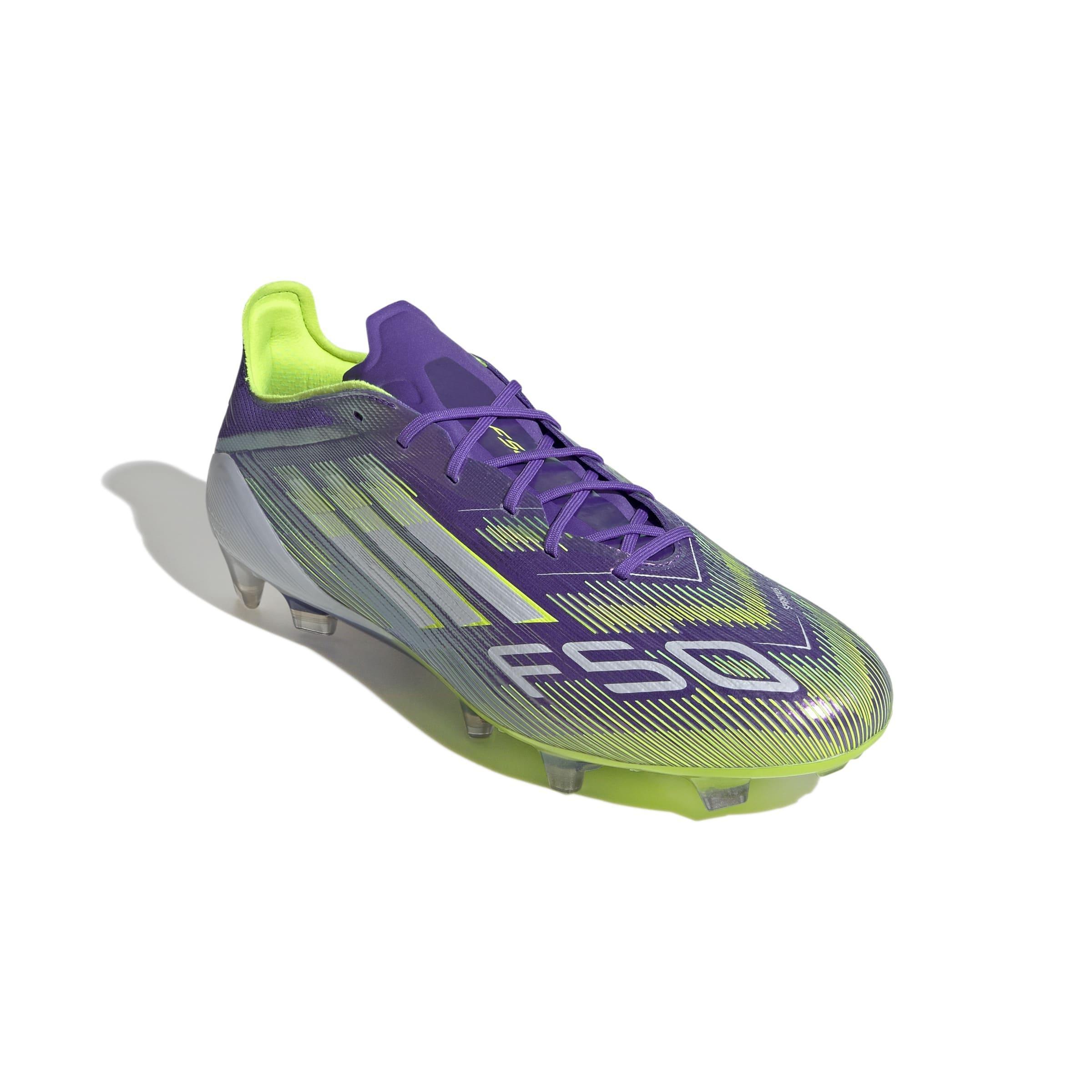 Unisex F50 Elite Firm Ground Boots, Purple, , large image number 2