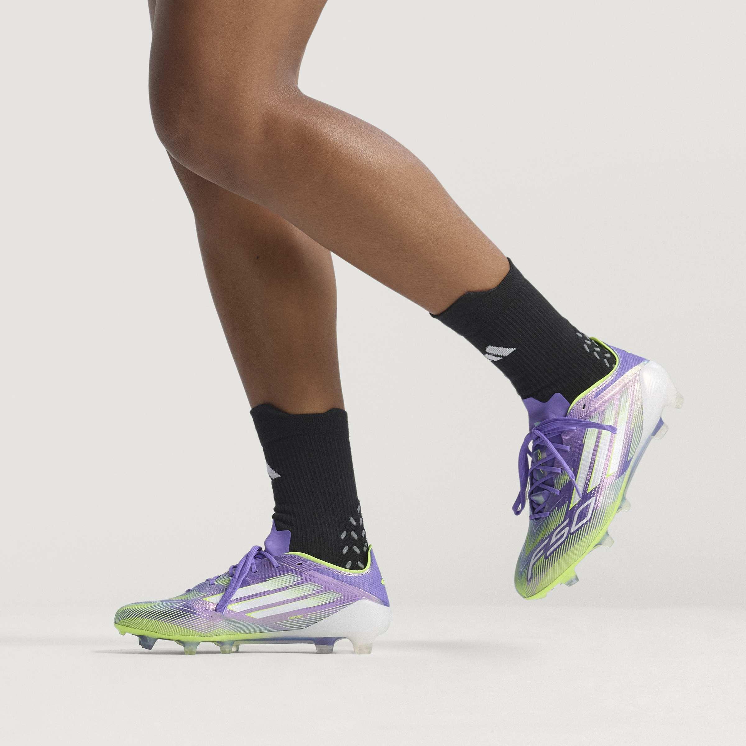 Unisex F50 Elite Firm Ground Boots, Purple, A701_ONE, large image number 8