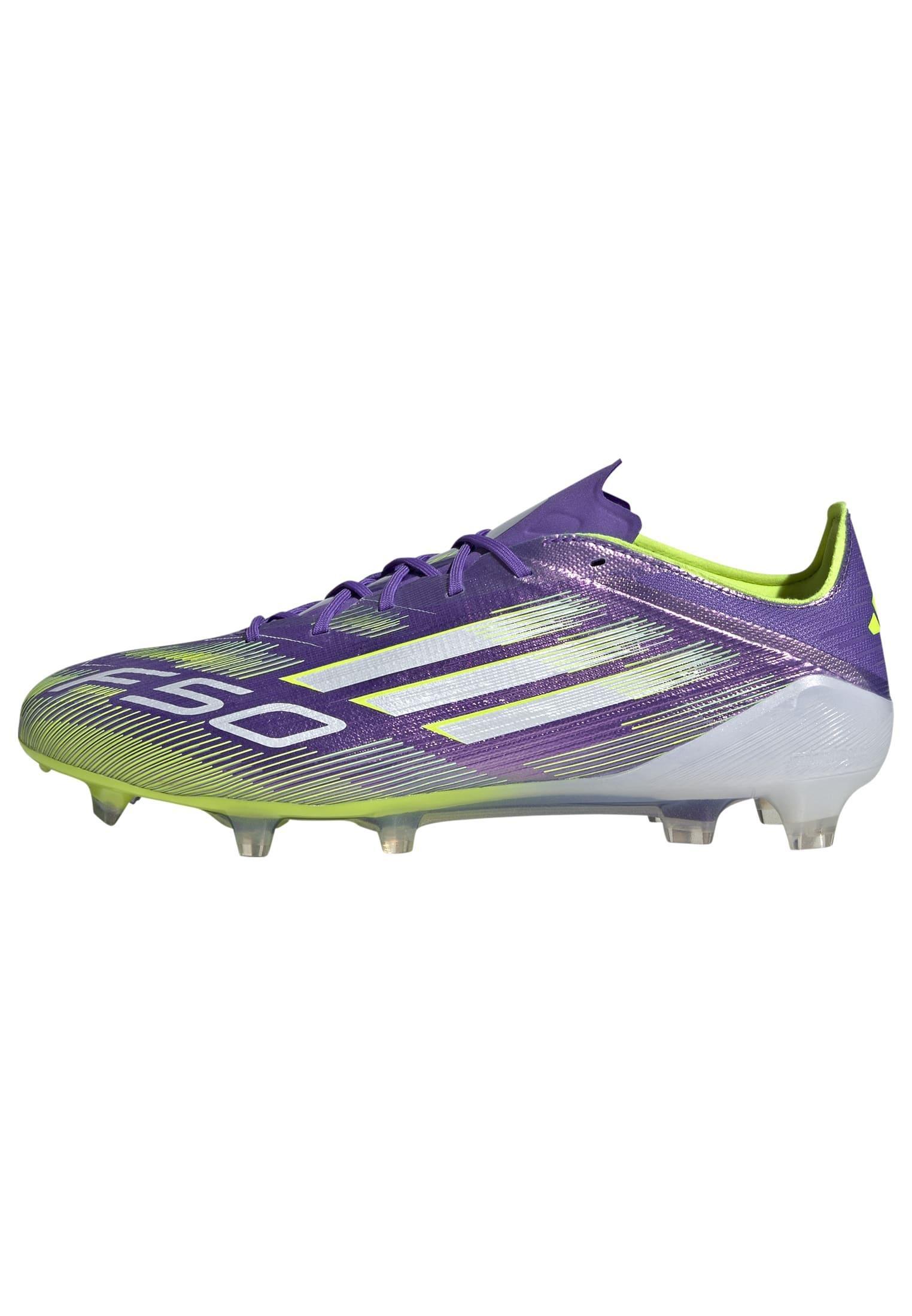 Unisex F50 Elite Firm Ground Boots, Purple, , large image number 13