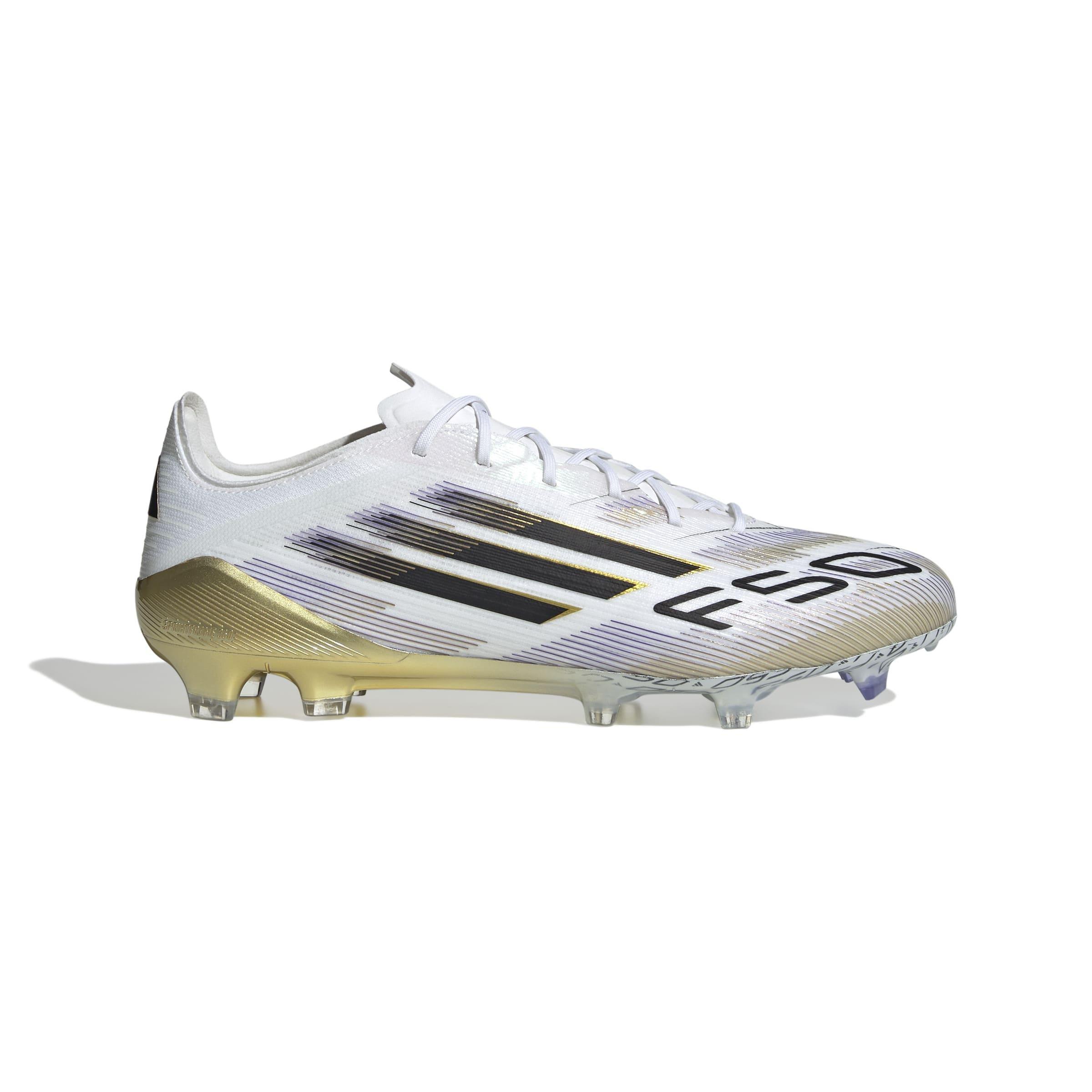 Unisex F50 Elite Firm Ground Boots, White, , large image number 0