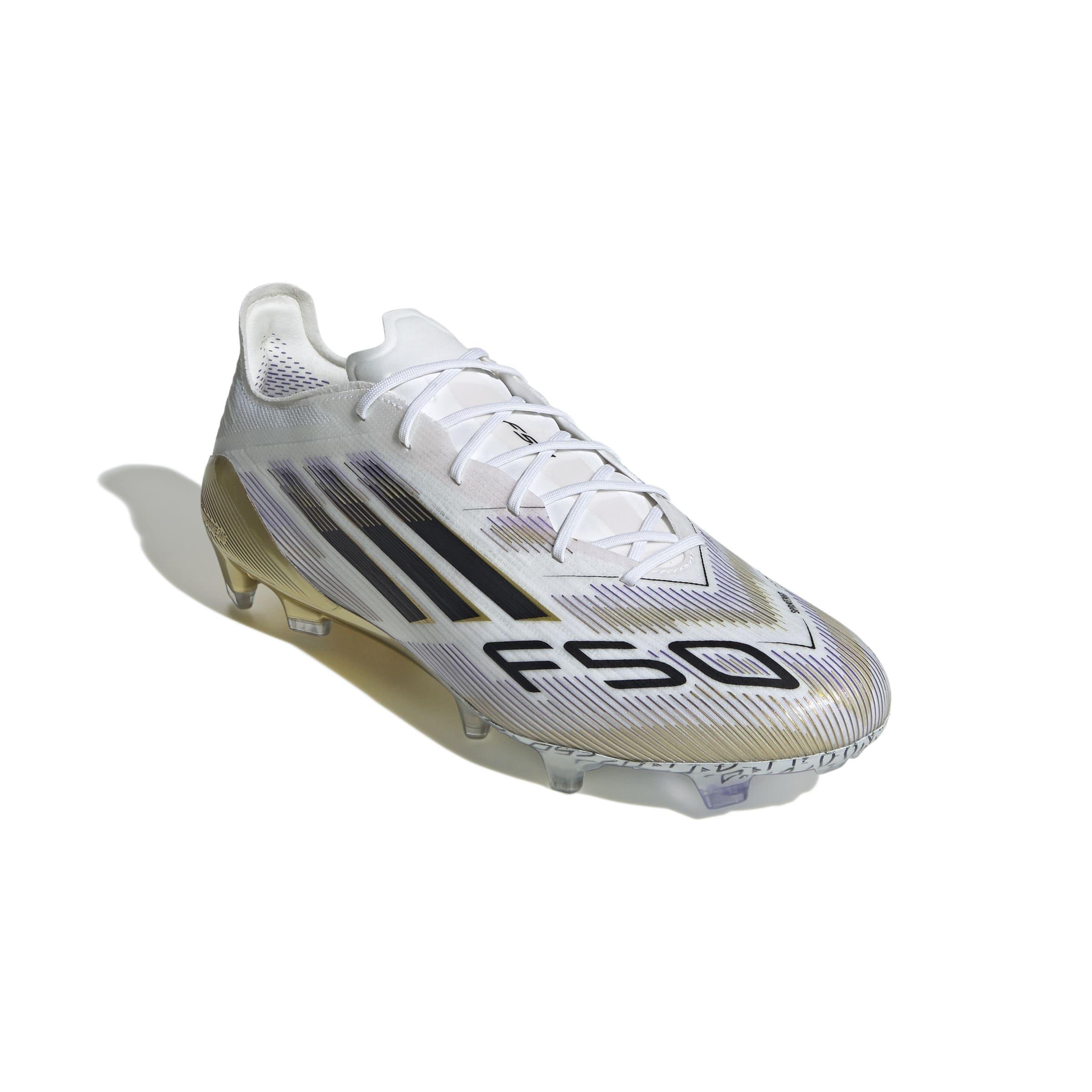 Unisex F50 Elite Firm Ground Boots, White, , large image number 2