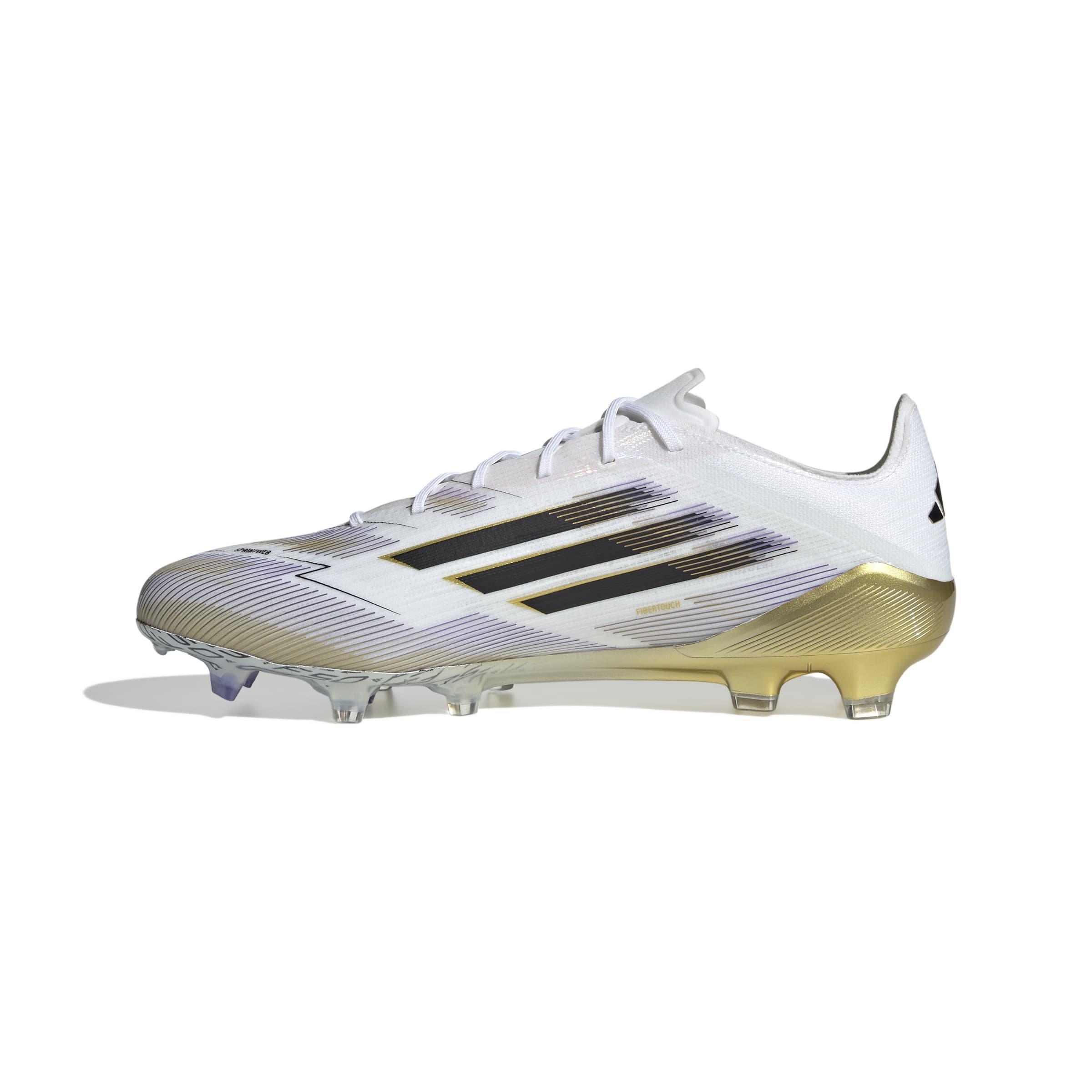 Unisex F50 Elite Firm Ground Boots, White, , large image number 13