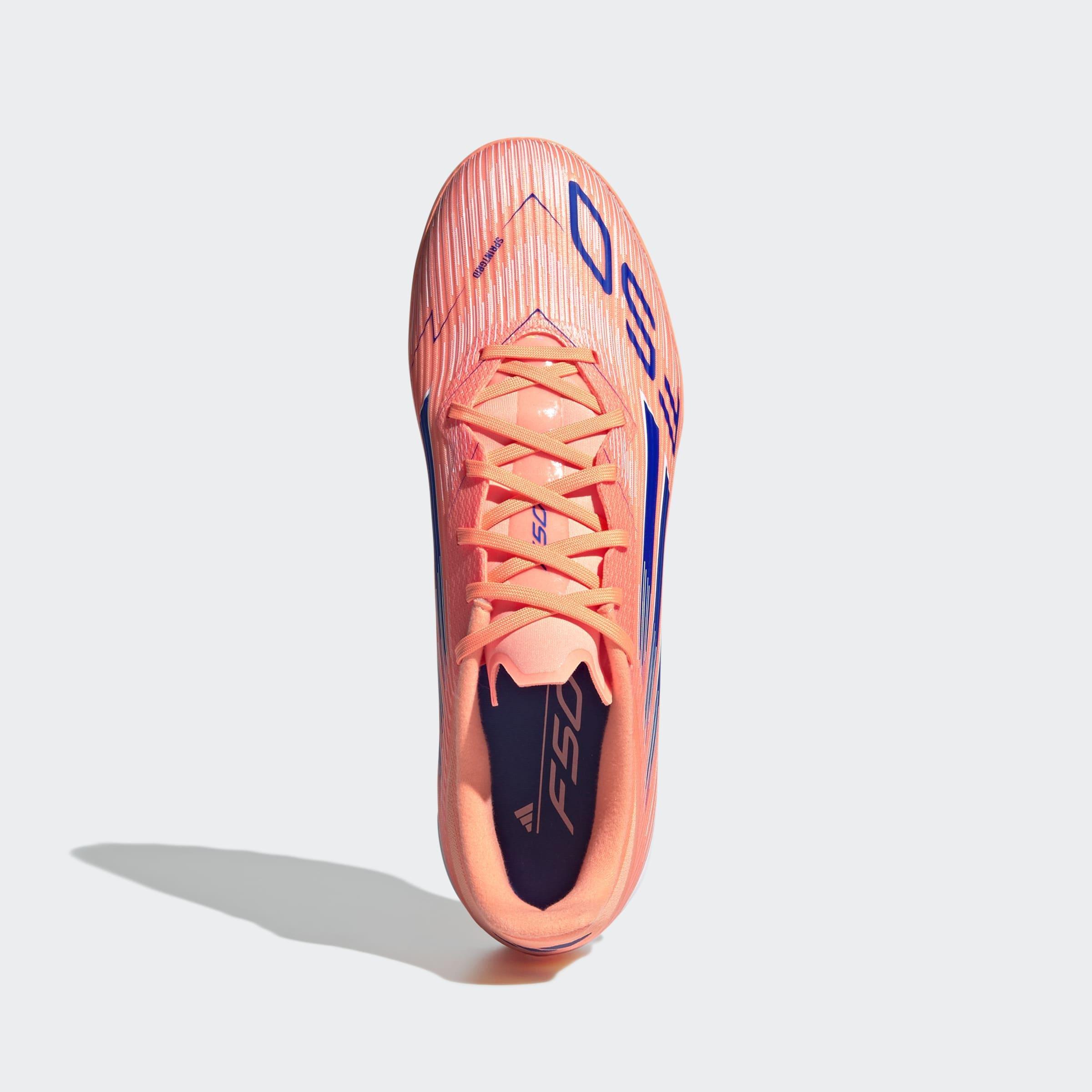 Unisex F50 League Turf Boots, Orange, A701_ONE, large image number 1