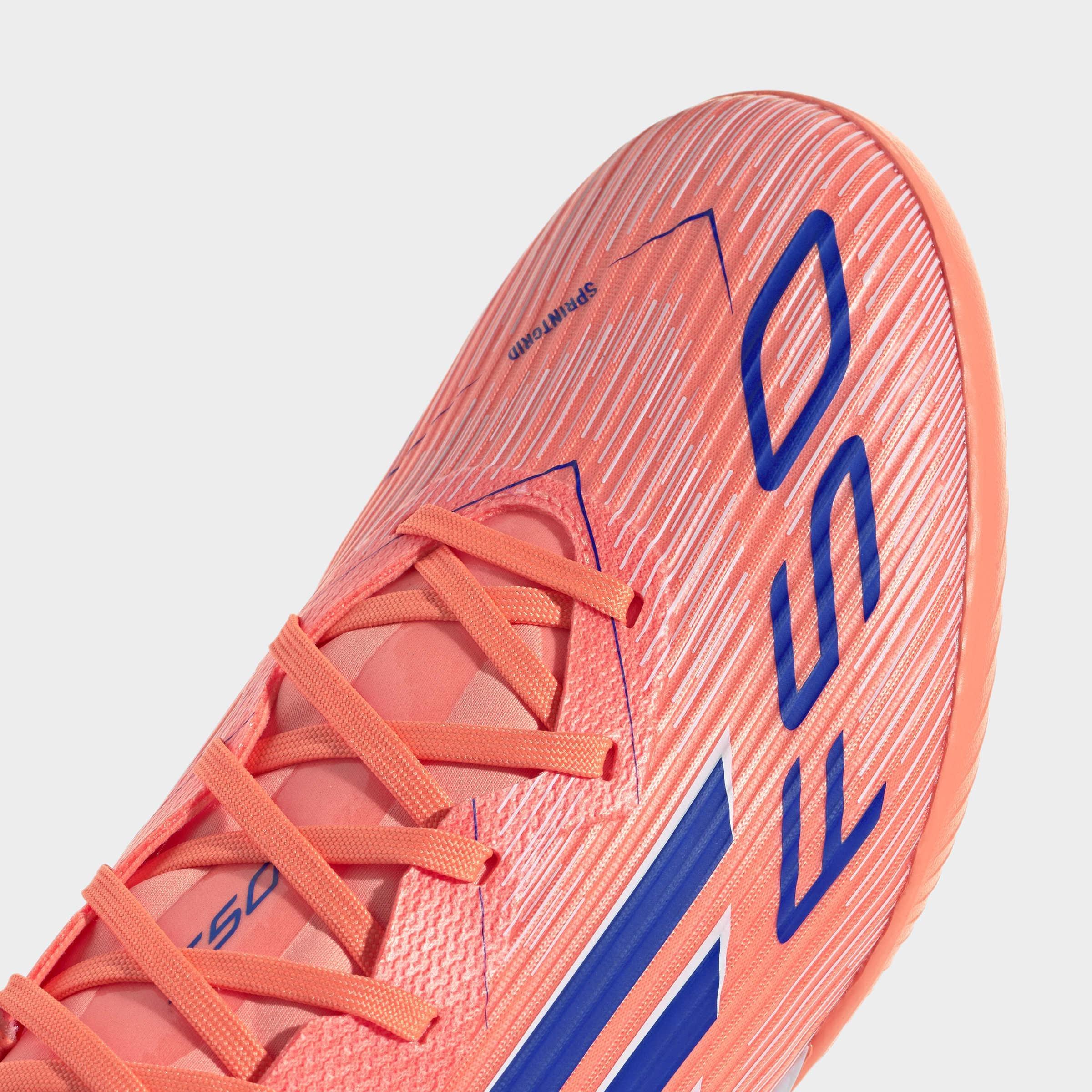 Unisex F50 League Turf Boots, Orange, A701_ONE, large image number 5
