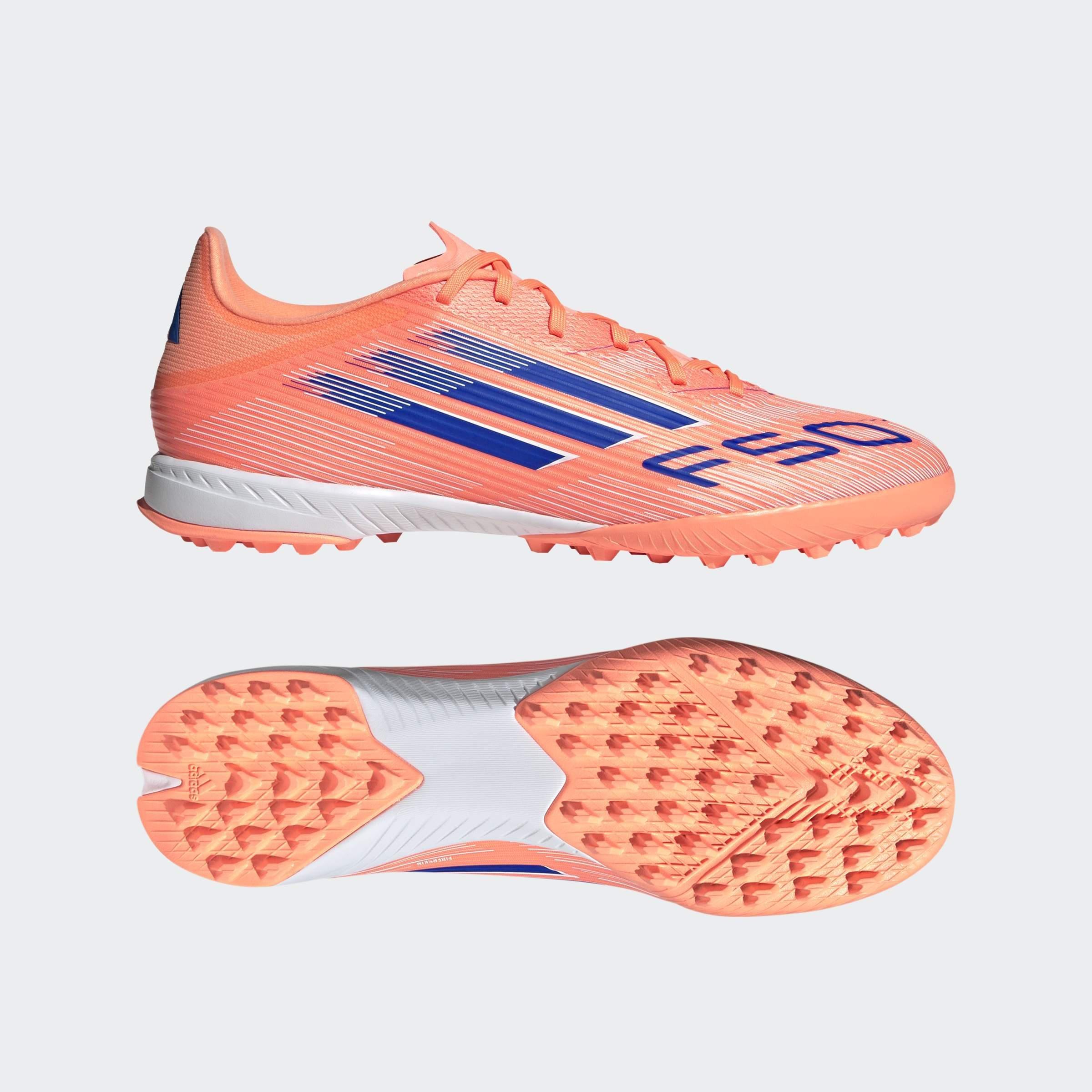 Unisex F50 League Turf Boots, Orange, A701_ONE, large image number 8