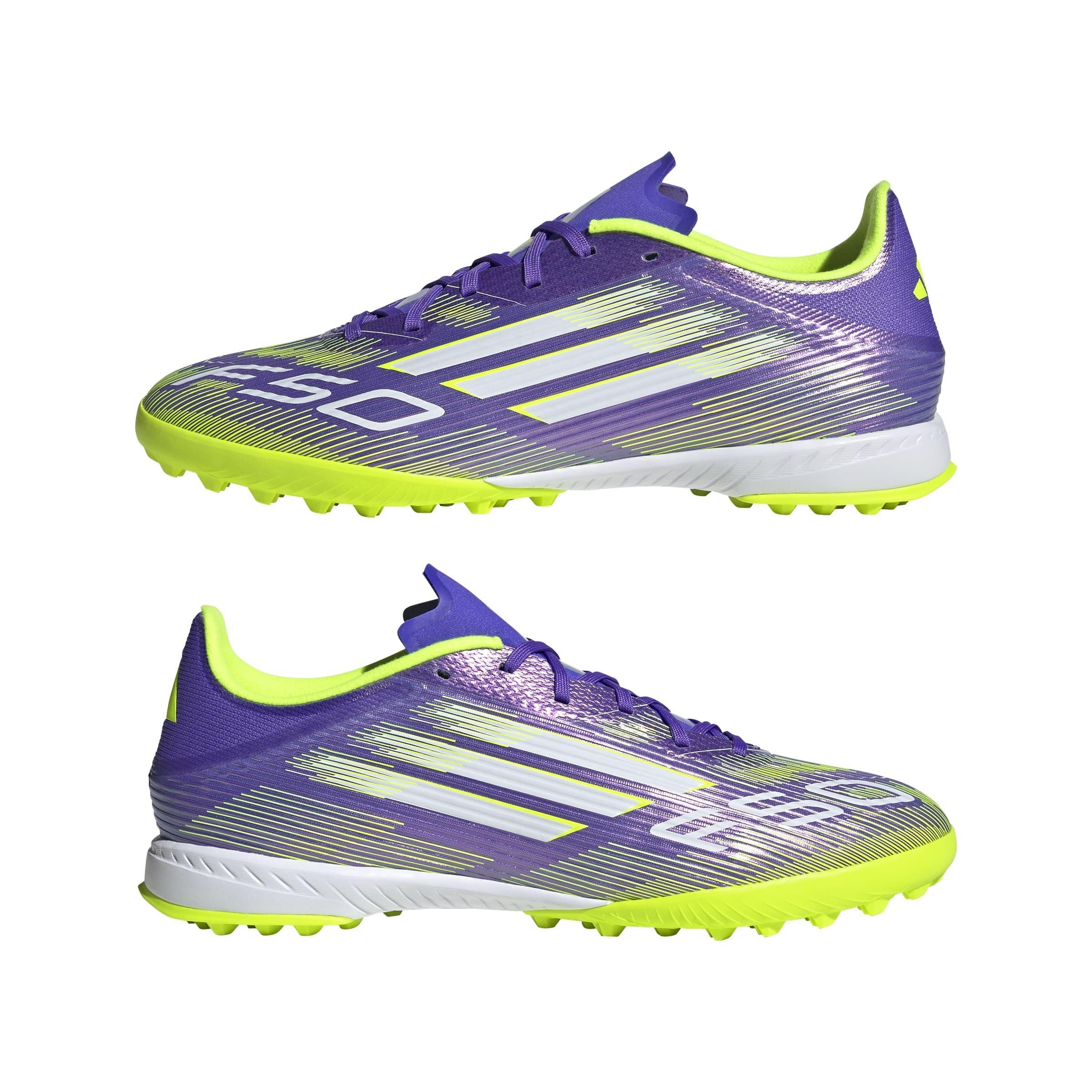 Unisex F50 League Turf Boots, Purple, , large image number 6