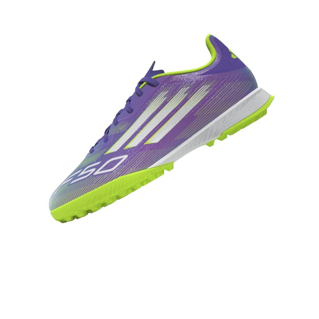 Unisex F50 League Turf Boots, Purple, , large image number 7