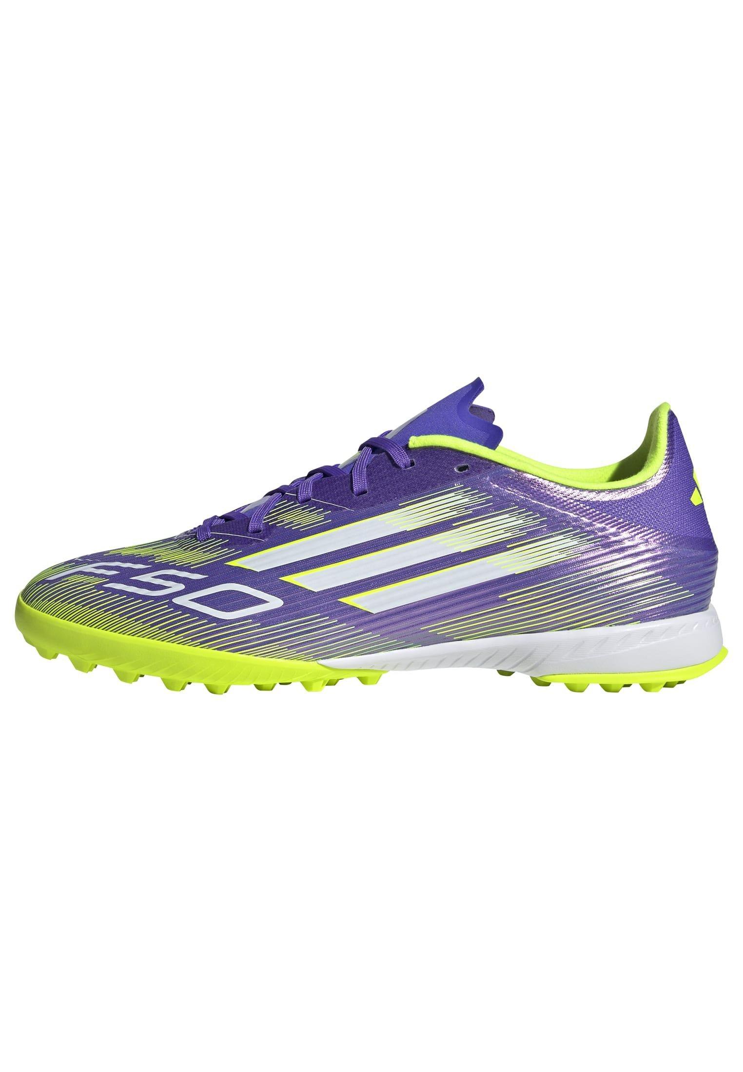 Unisex F50 League Turf Boots, Purple, A701_ONE, large image number 14