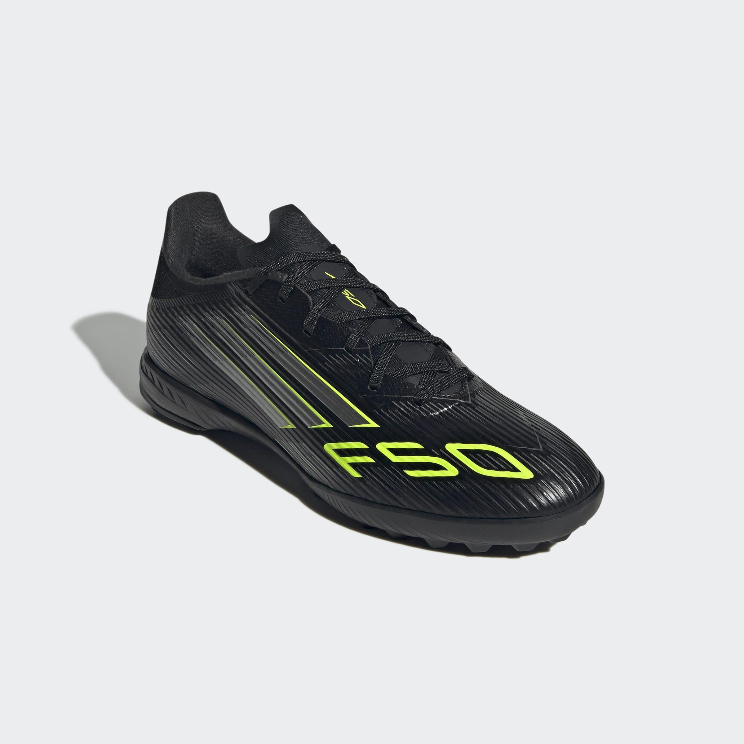 Unisex F50 League Turf Boots, Black, A701_ONE, large image number 2