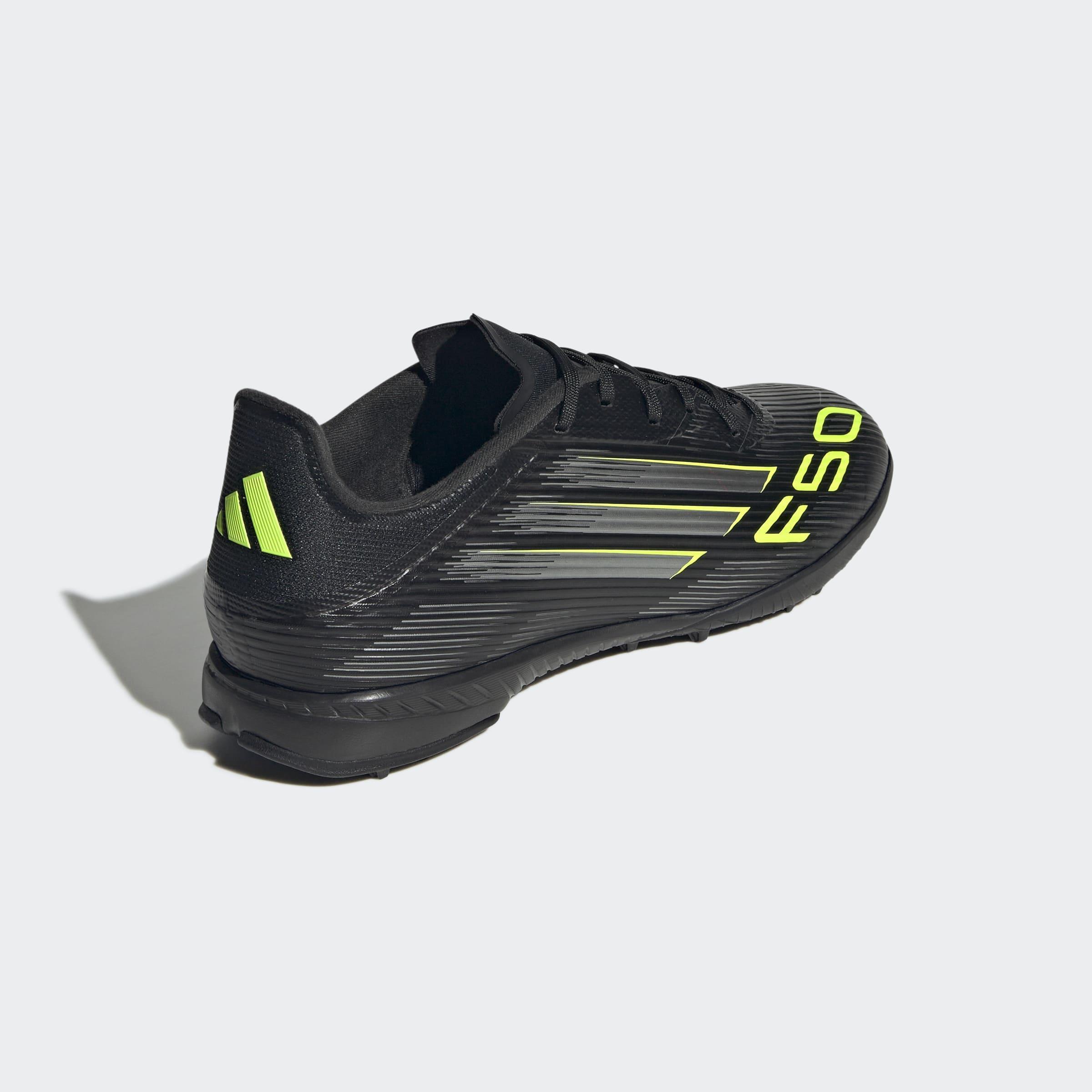 Unisex F50 League Turf Boots, Black, A701_ONE, large image number 3