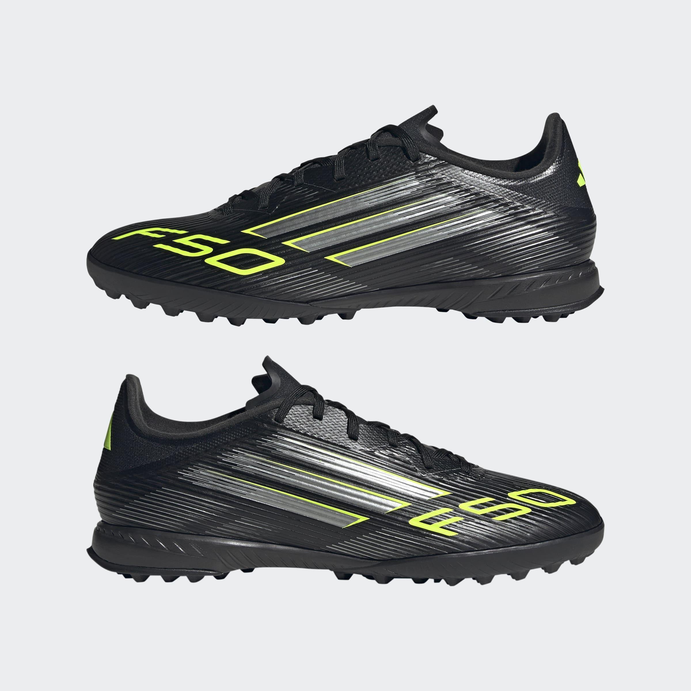Unisex F50 League Turf Boots, Black, A701_ONE, large image number 6