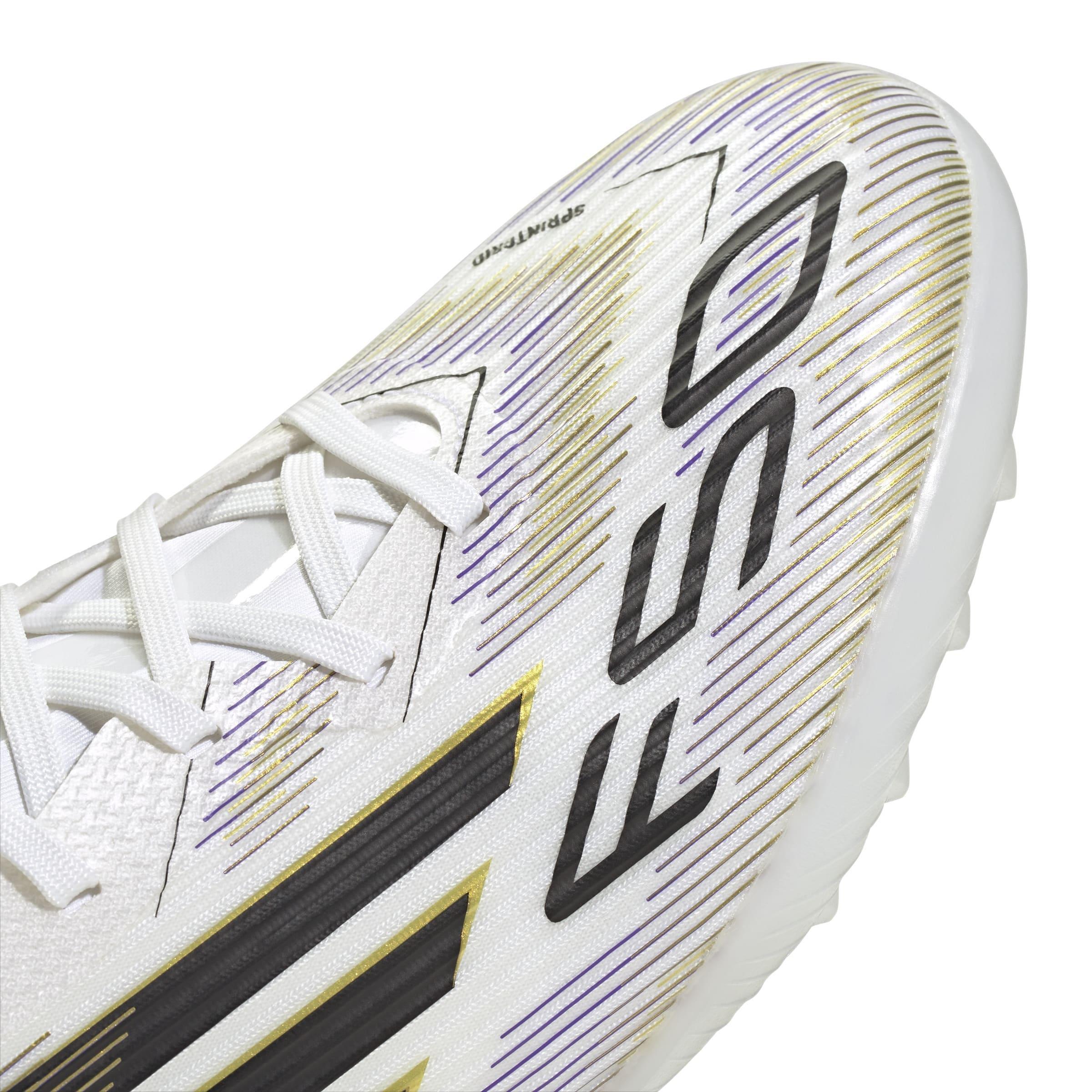 Unisex F50 League Turf Boots, White, , large image number 5