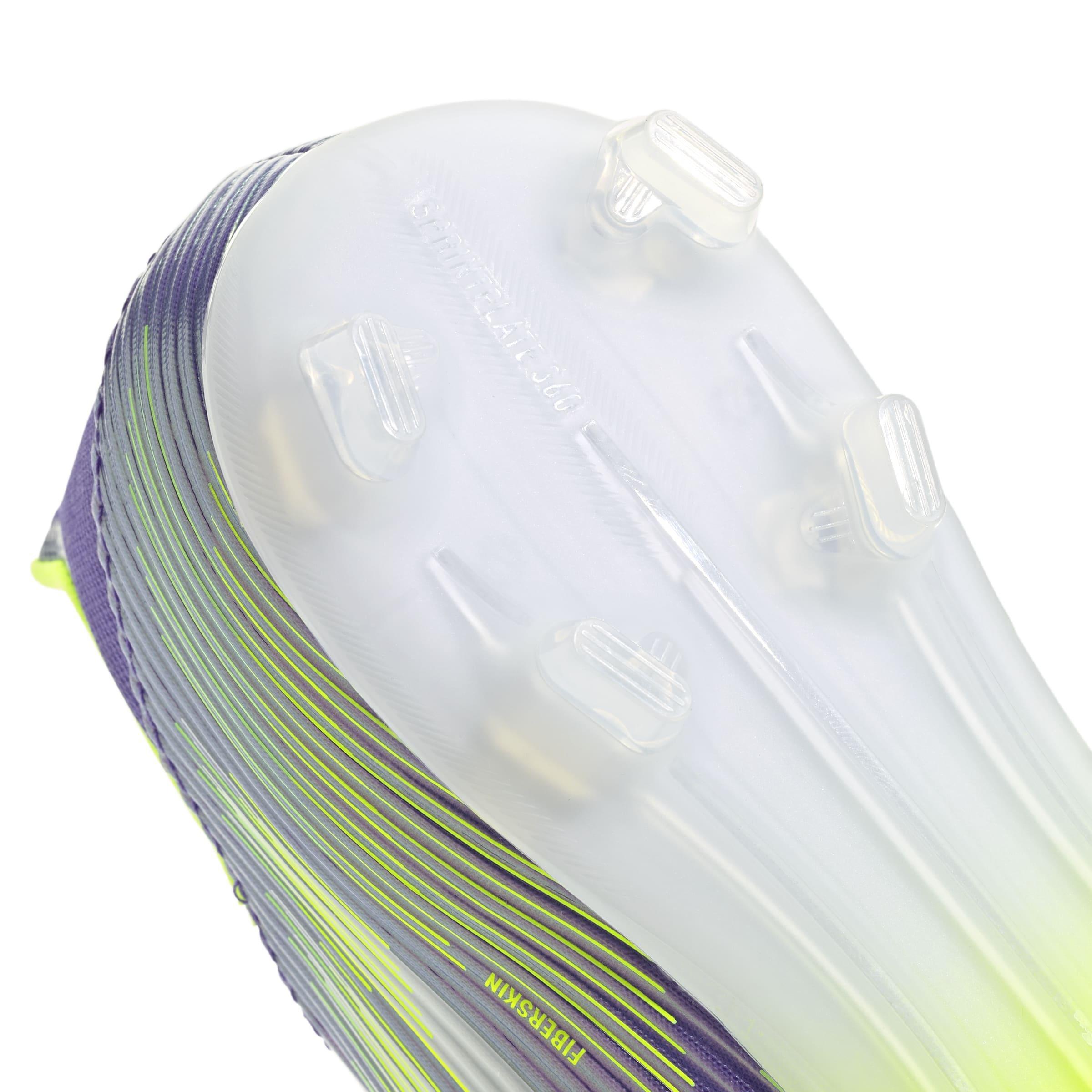 Unisex F50 League Laceless Firm/Multi-Ground Boots, Purple, A701_ONE, large image number 5