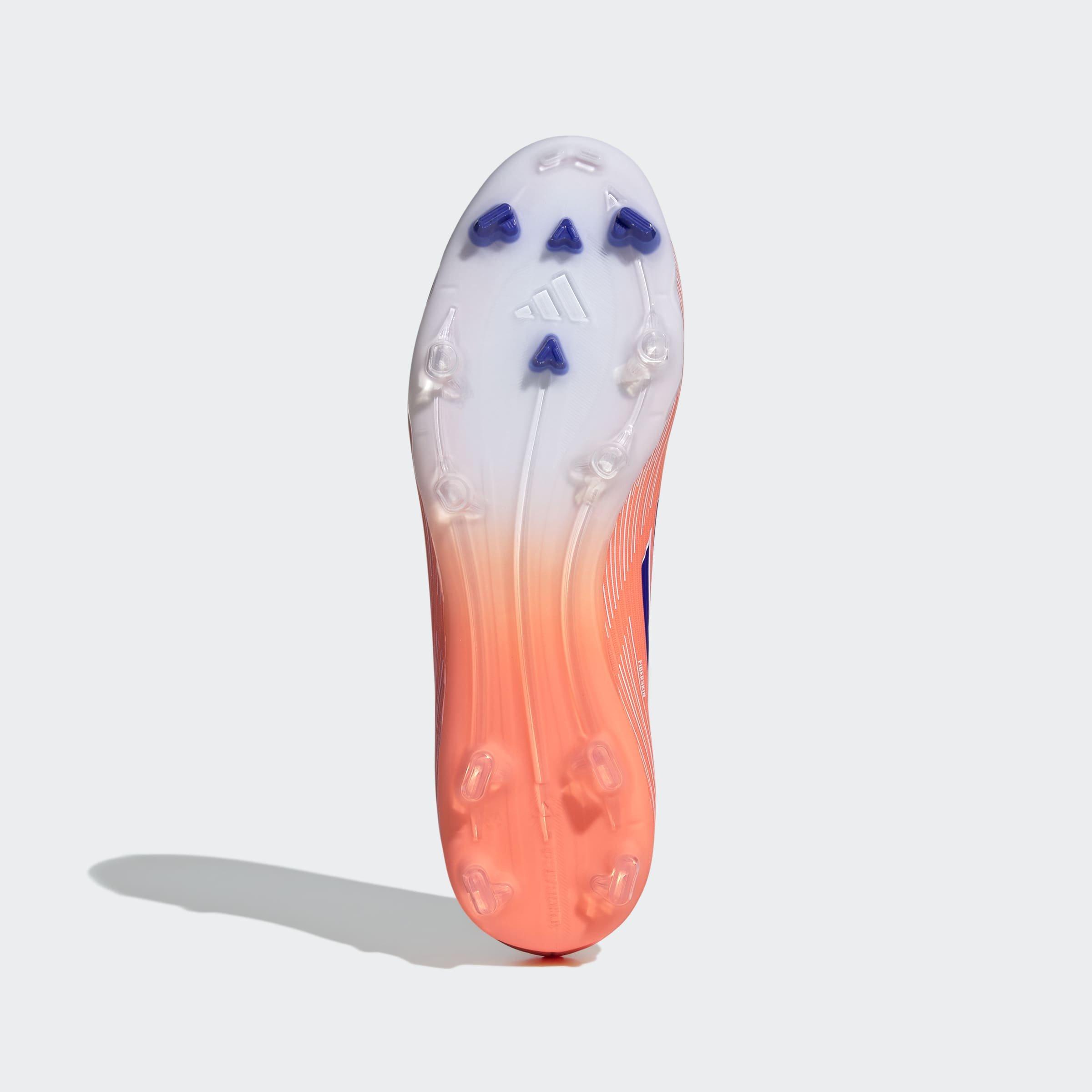 Unisex F50 League Laceless Firm/Multi-Ground Boots, Orange, A701_ONE, large image number 2