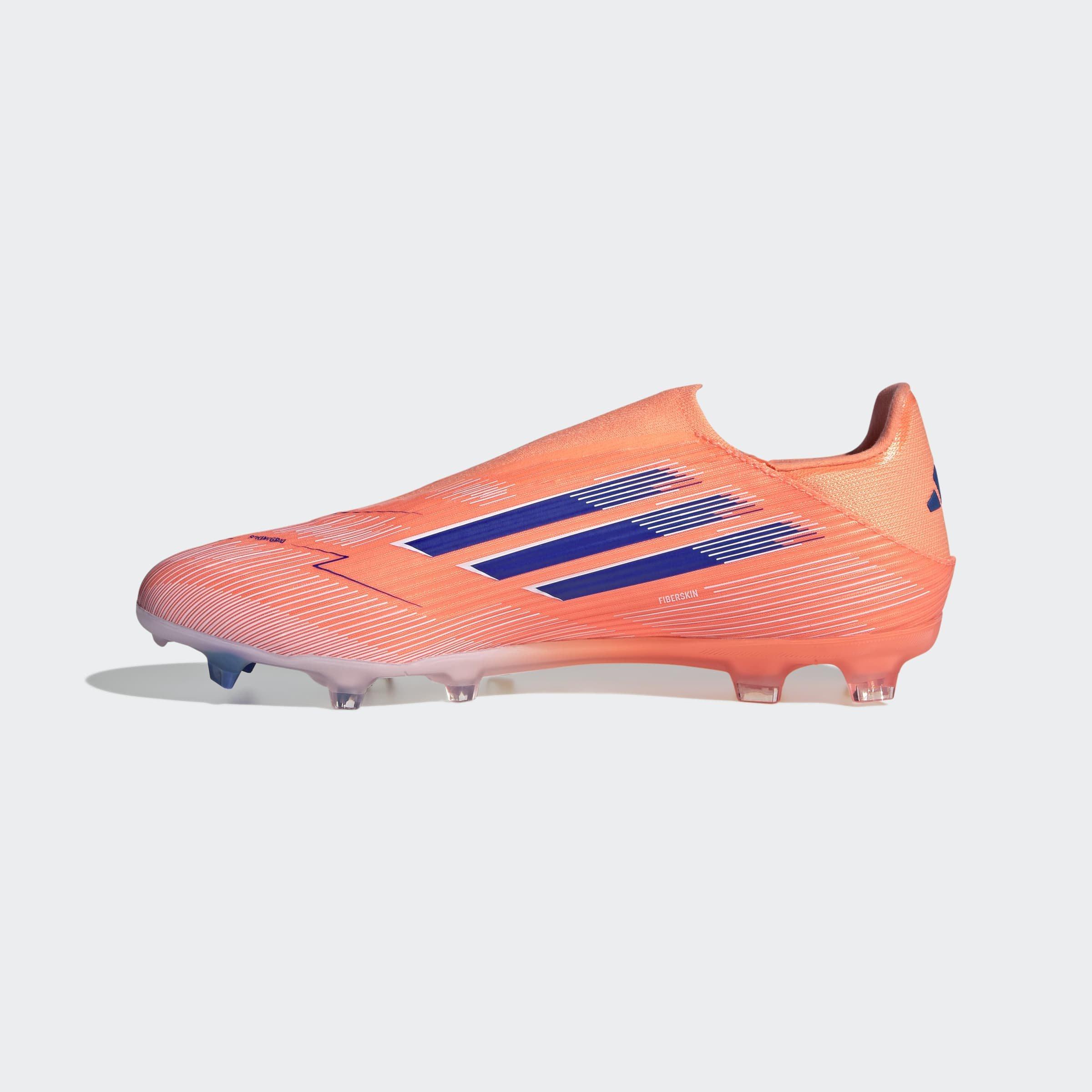 Unisex F50 League Laceless Firm/Multi-Ground Boots, Orange, A701_ONE, large image number 3