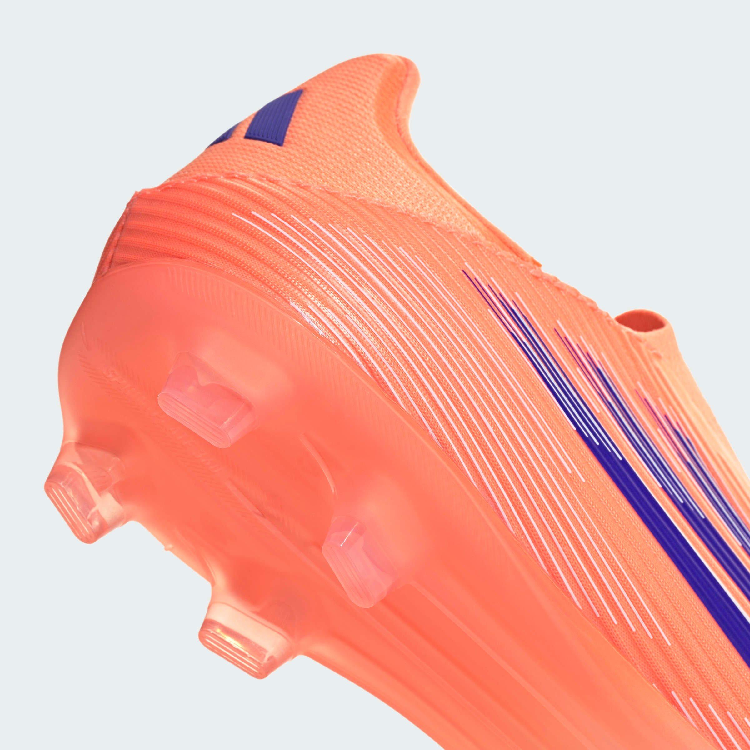 Unisex F50 League Laceless Firm/Multi-Ground Boots, Orange, A701_ONE, large image number 6