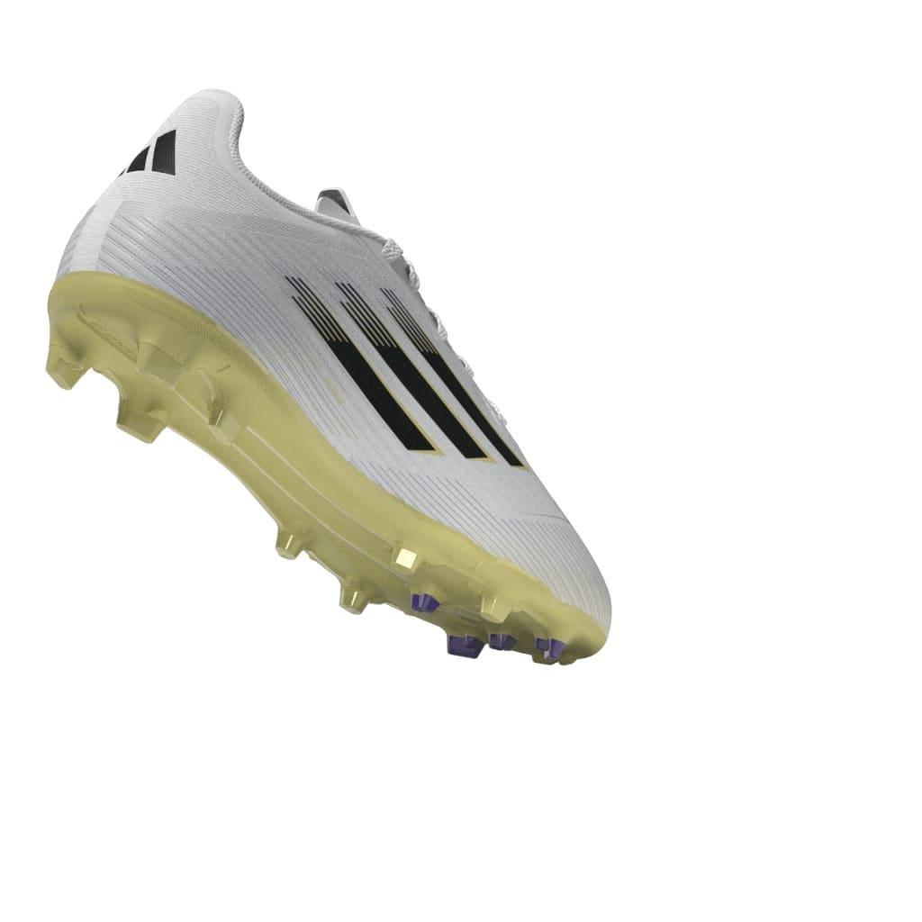Kids Unisex F50 League Firm/Multi-Ground Boots, White, , large image number 12