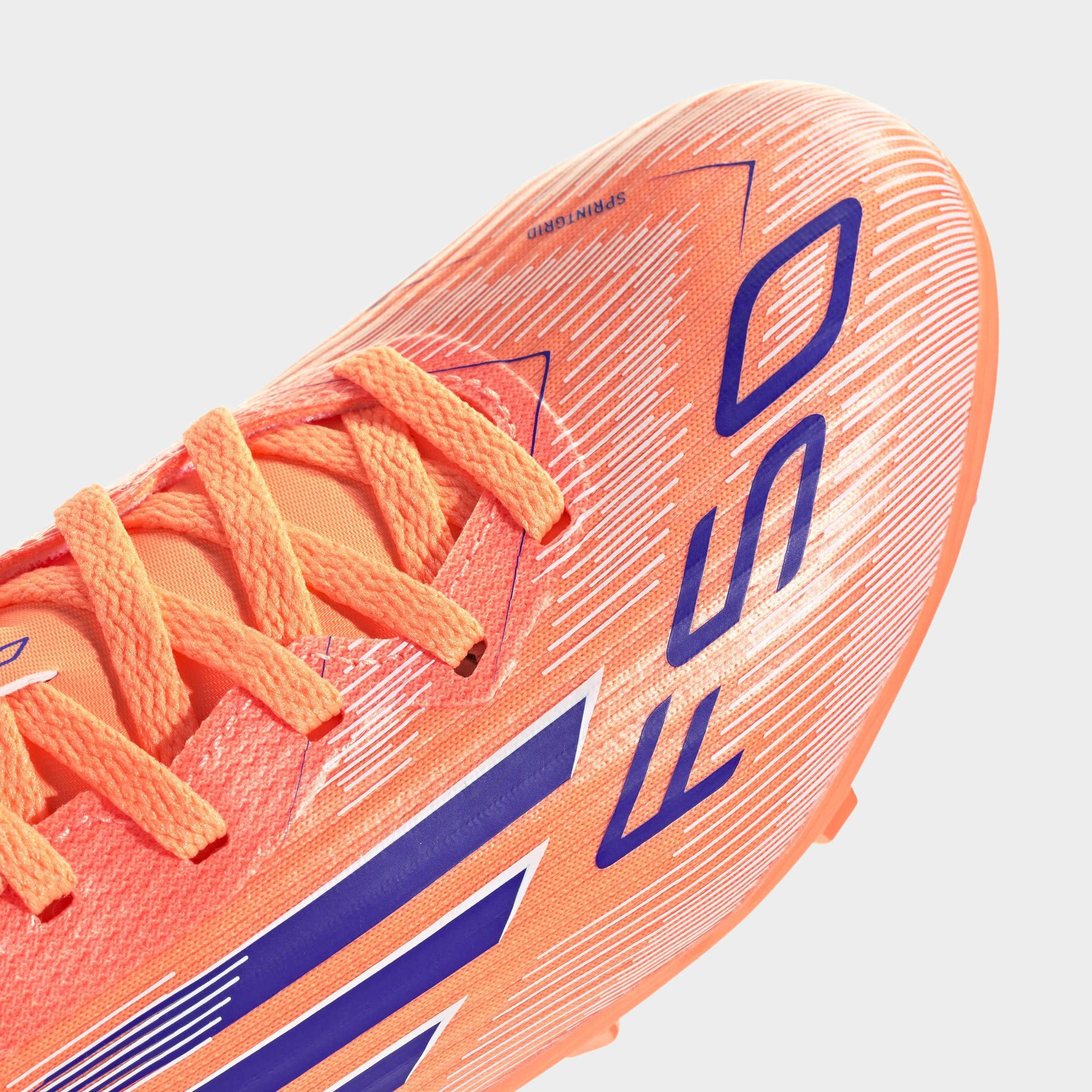 Kids Unisex F50 League Firm/Multi-Ground Boots, Orange, A701_ONE, large image number 5