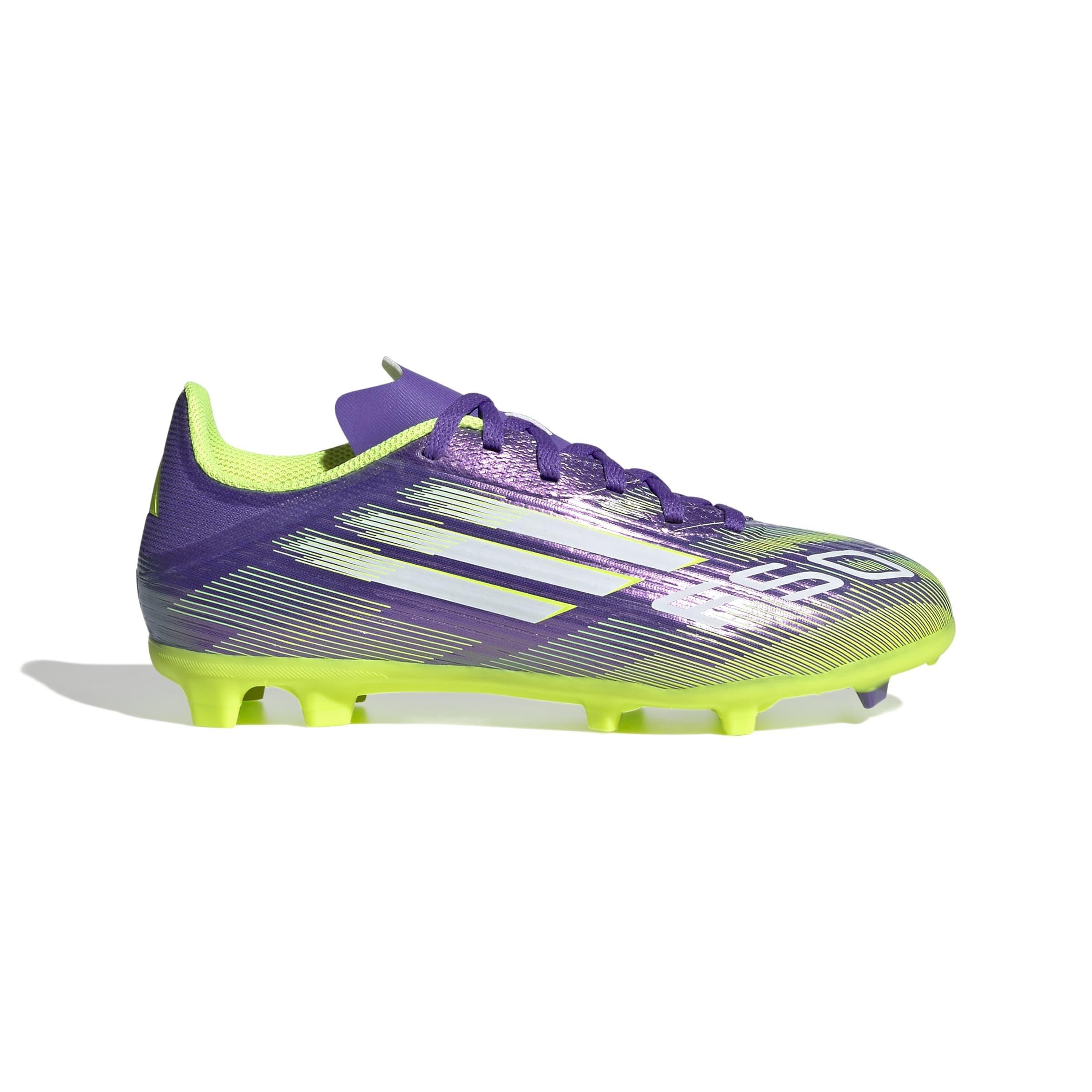 Kids Unisex F50 League Firm/Multi-Ground Boots, Purple, , large image number 0