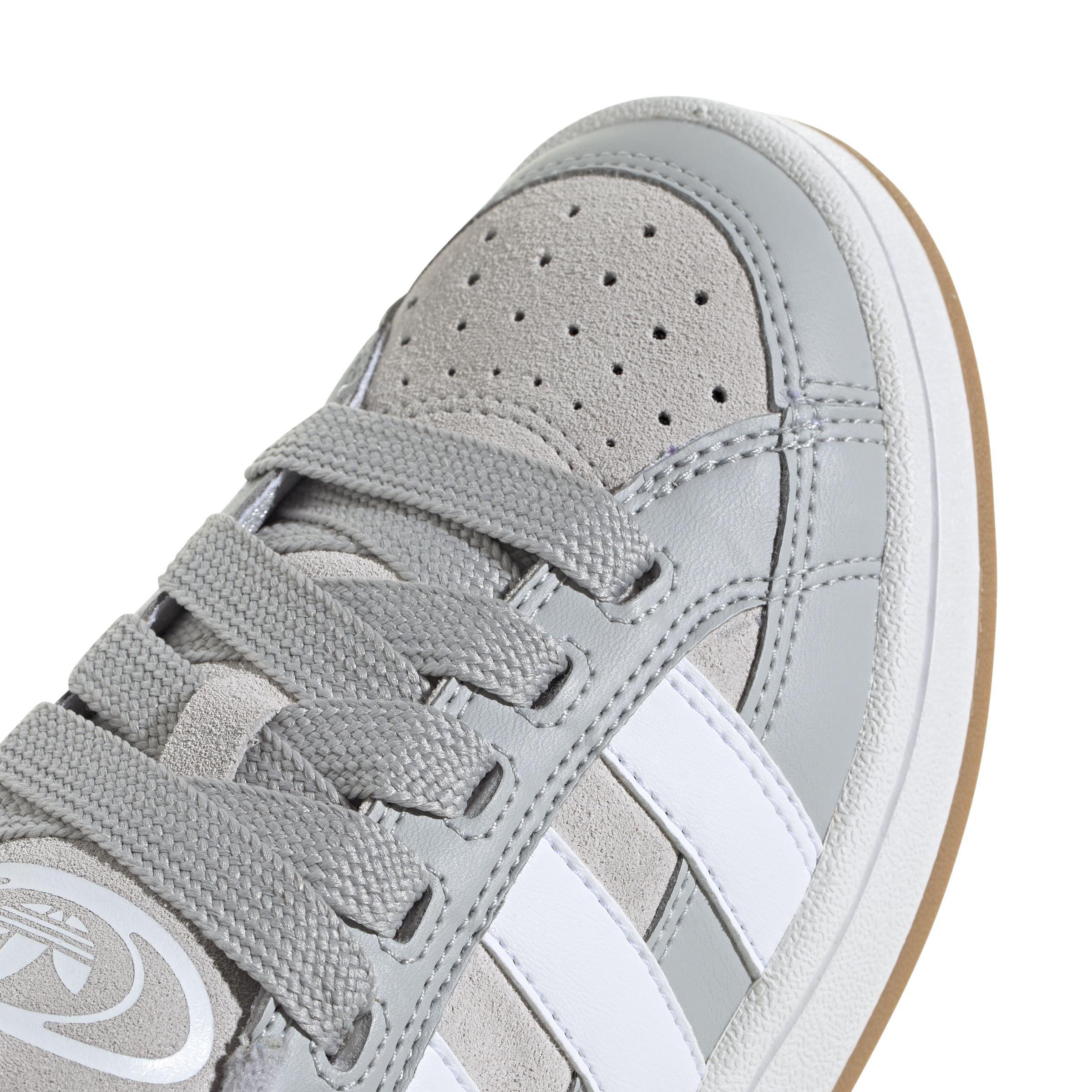 Unisex Kids Campus 00s Beta Shoes, Grey, A701_ONE, large image number 4