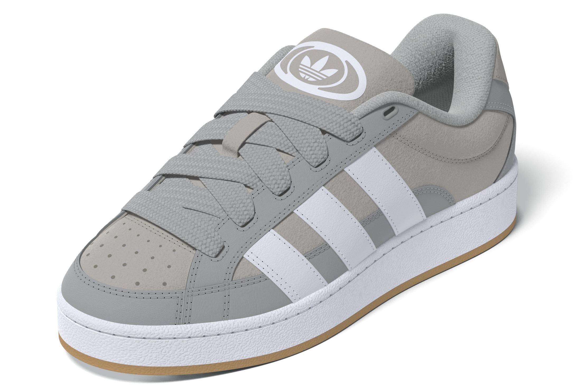 Unisex Kids Campus 00s Beta Shoes, Grey, A701_ONE, large image number 6